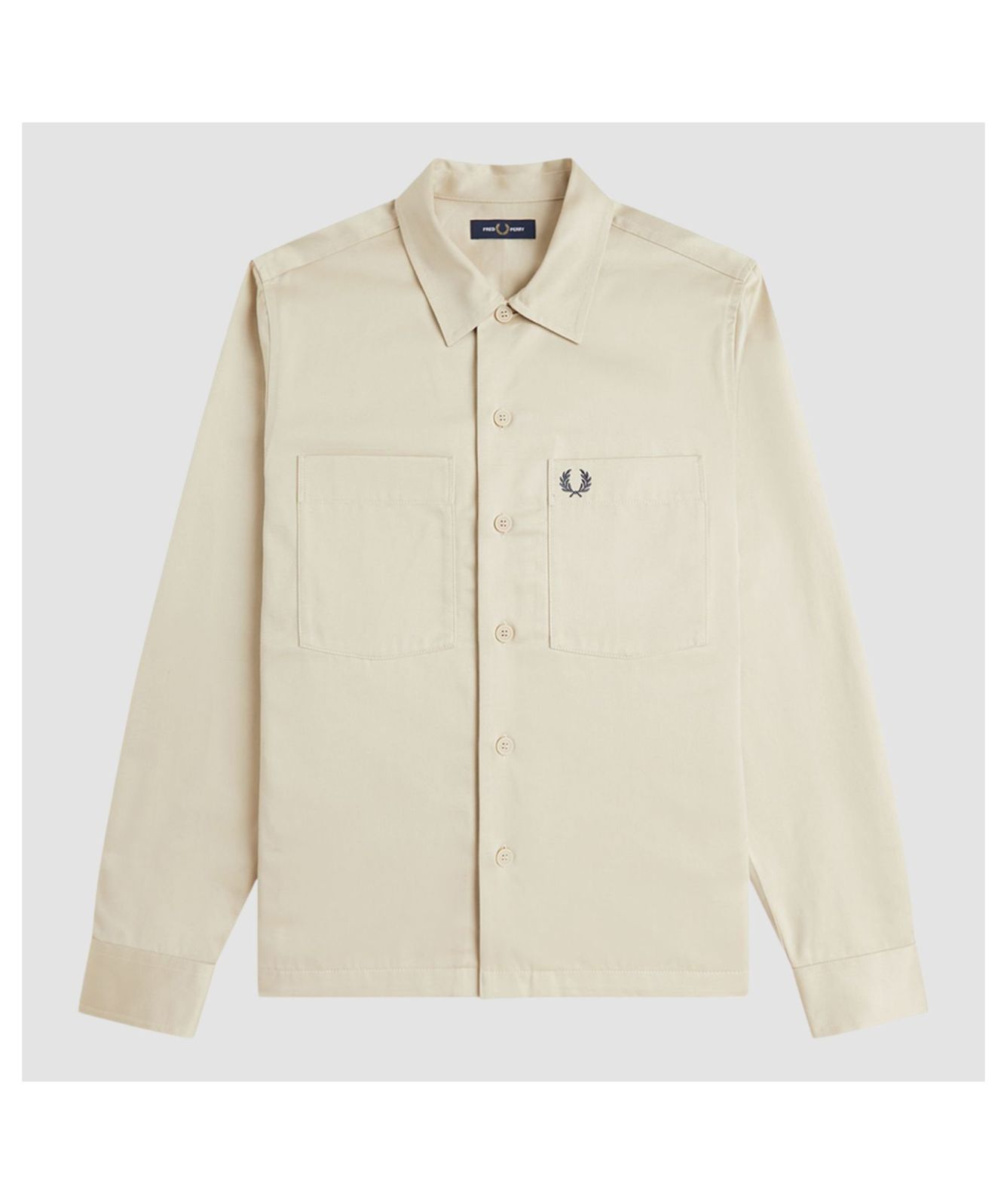 Men's Fred Perry Twill Overshirt | Kular Fashion