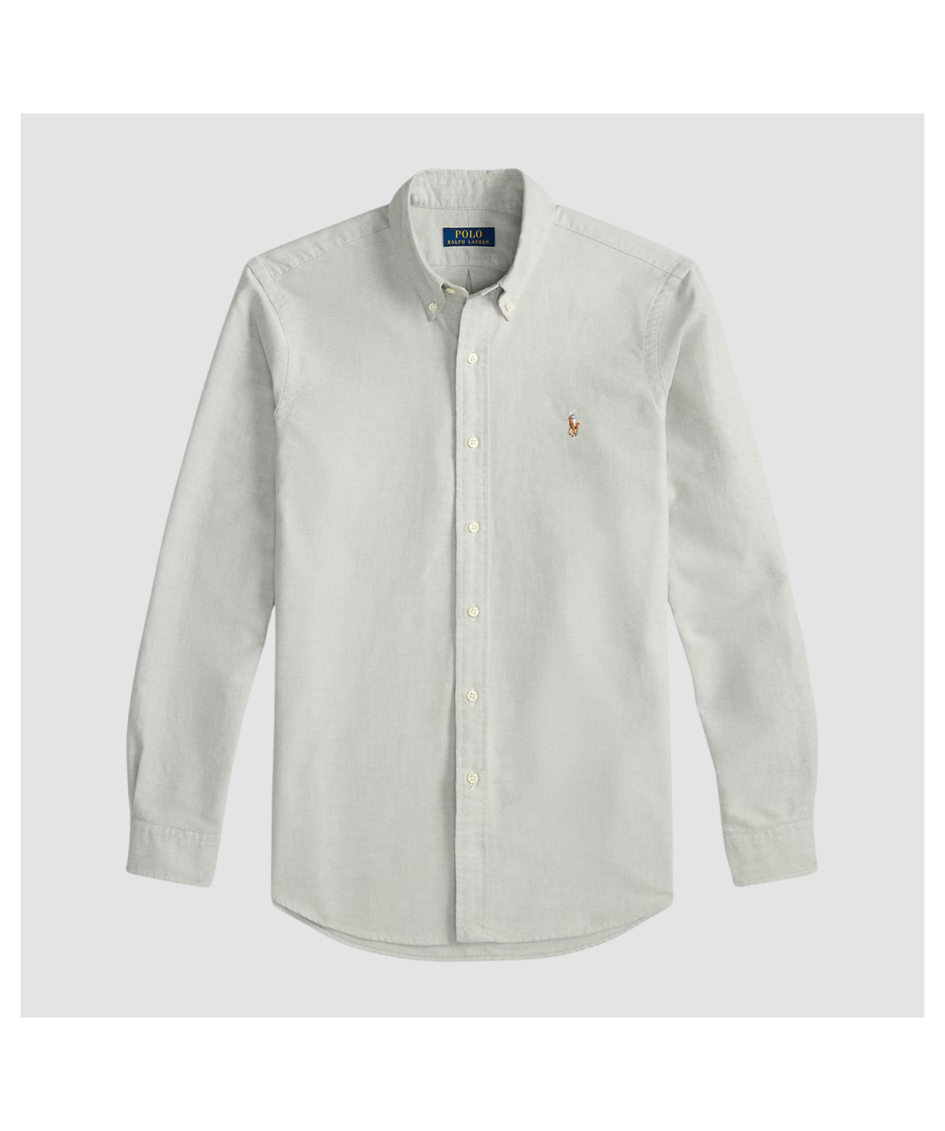 POLO RALPH LAUREN OXFORD シャツ Ralph Lauren Men Classic Fit Polo Bear Oxford Shirt - Blue