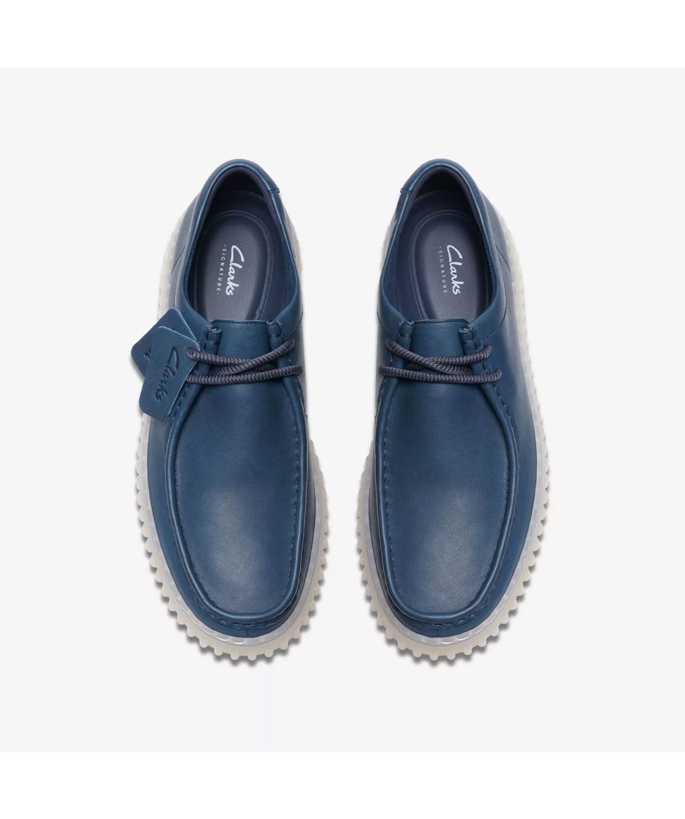 Clarks Originals Men's Torhill Lo Leather Moccasins | Navy 26176216