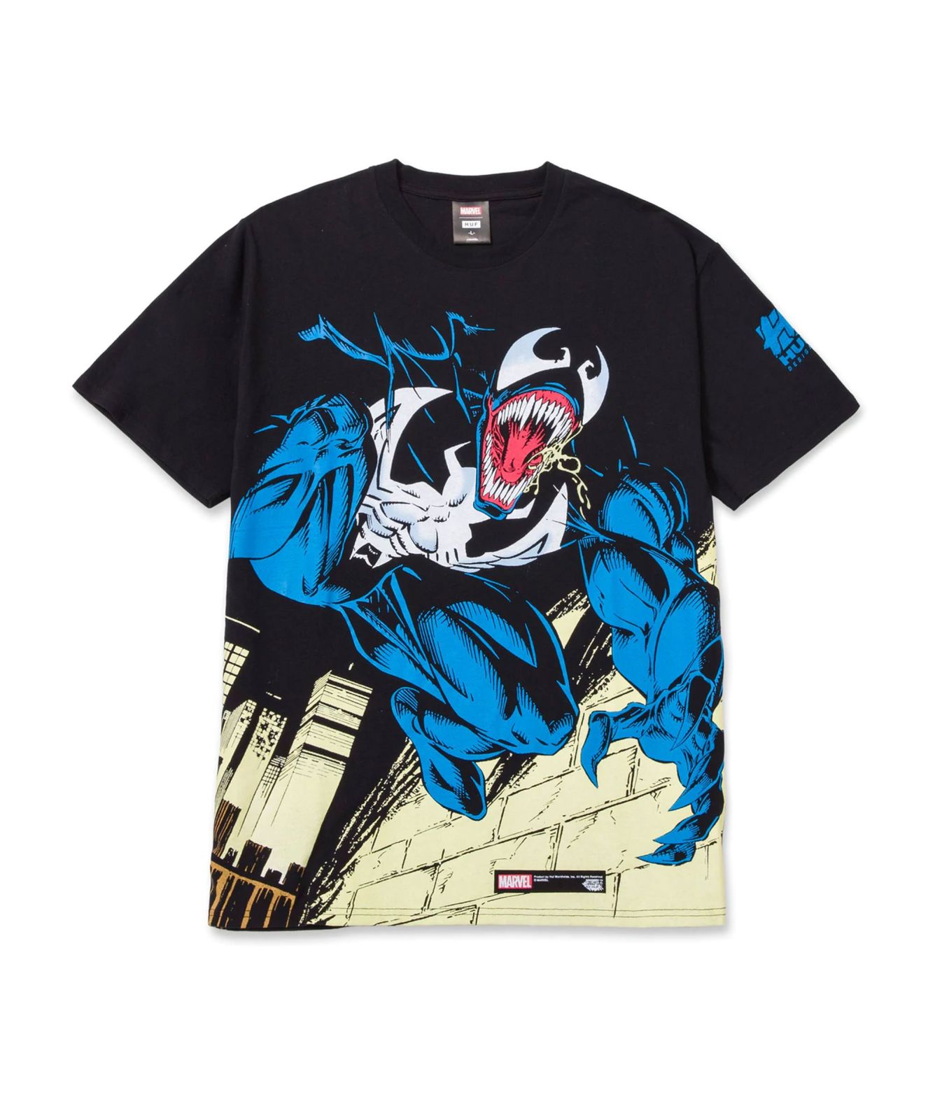 HUF Venom T-Shirt Black