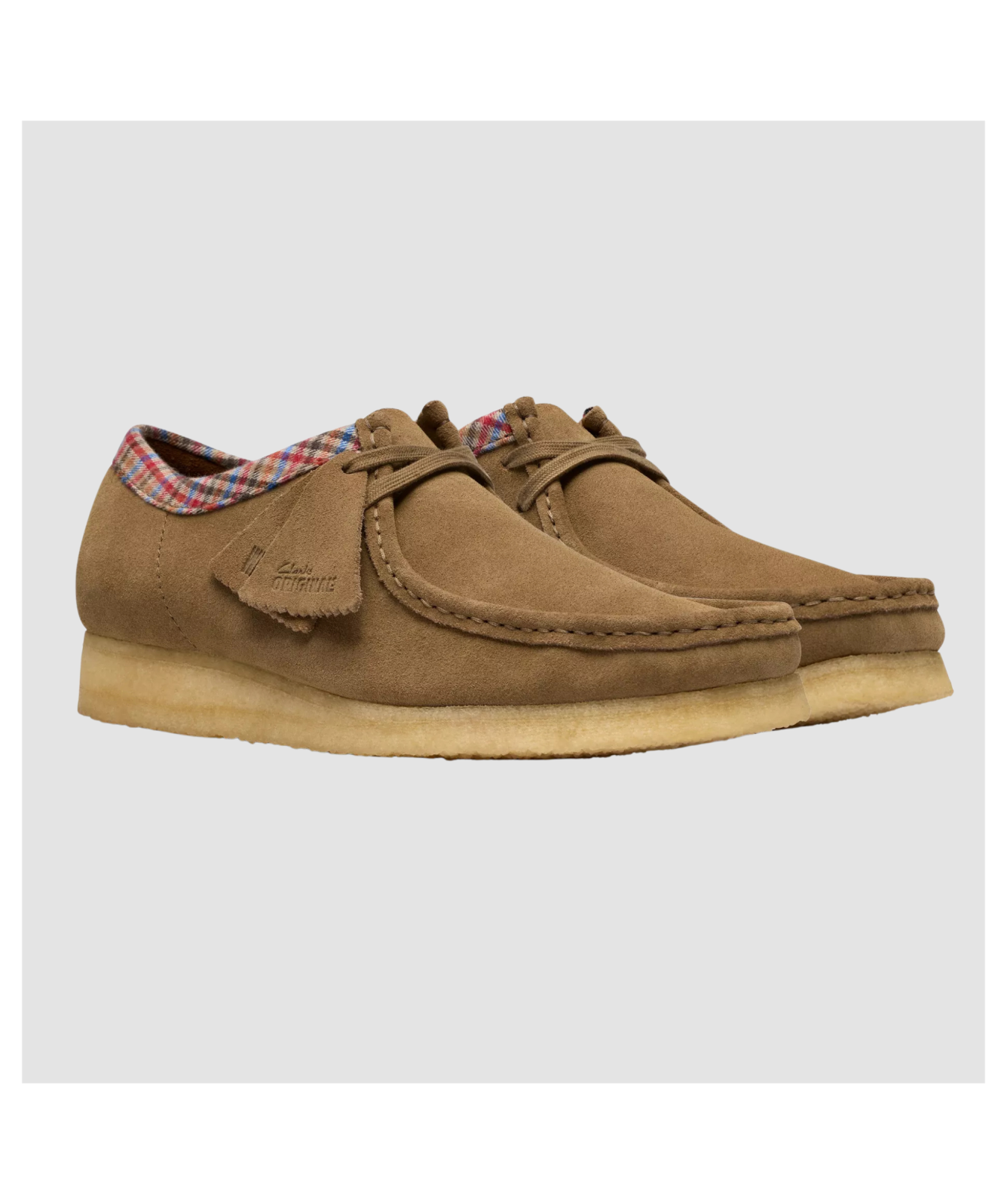 Clarks Original Wallabee | Dark Taupe Combination - 26182768