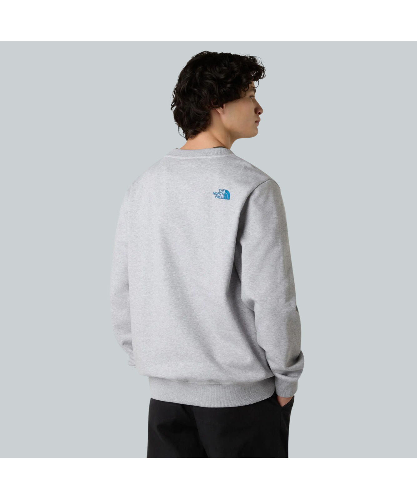 The North Face Drew Peak Crew Neck Sweatshirt | Light Grey 