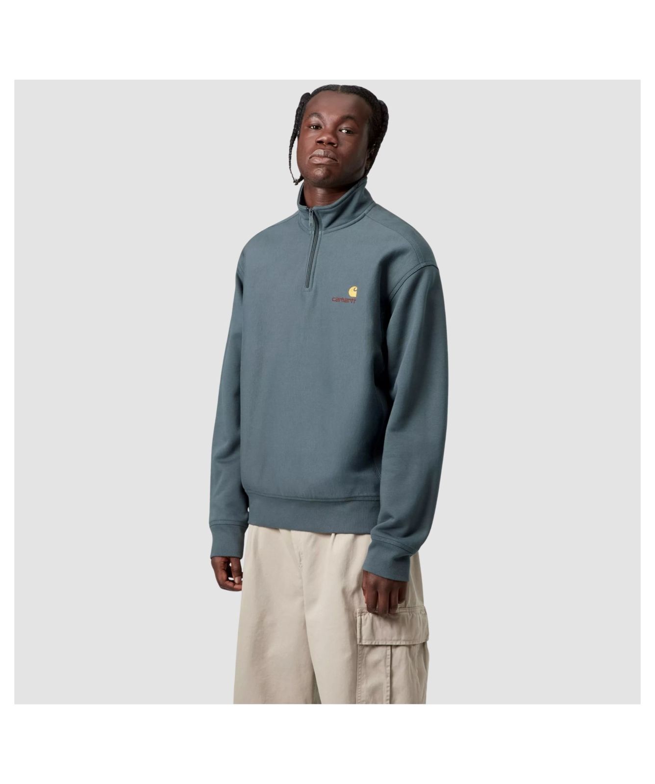Men's Carhartt WIP Half Zip Sweatshirt | Kular Fashion