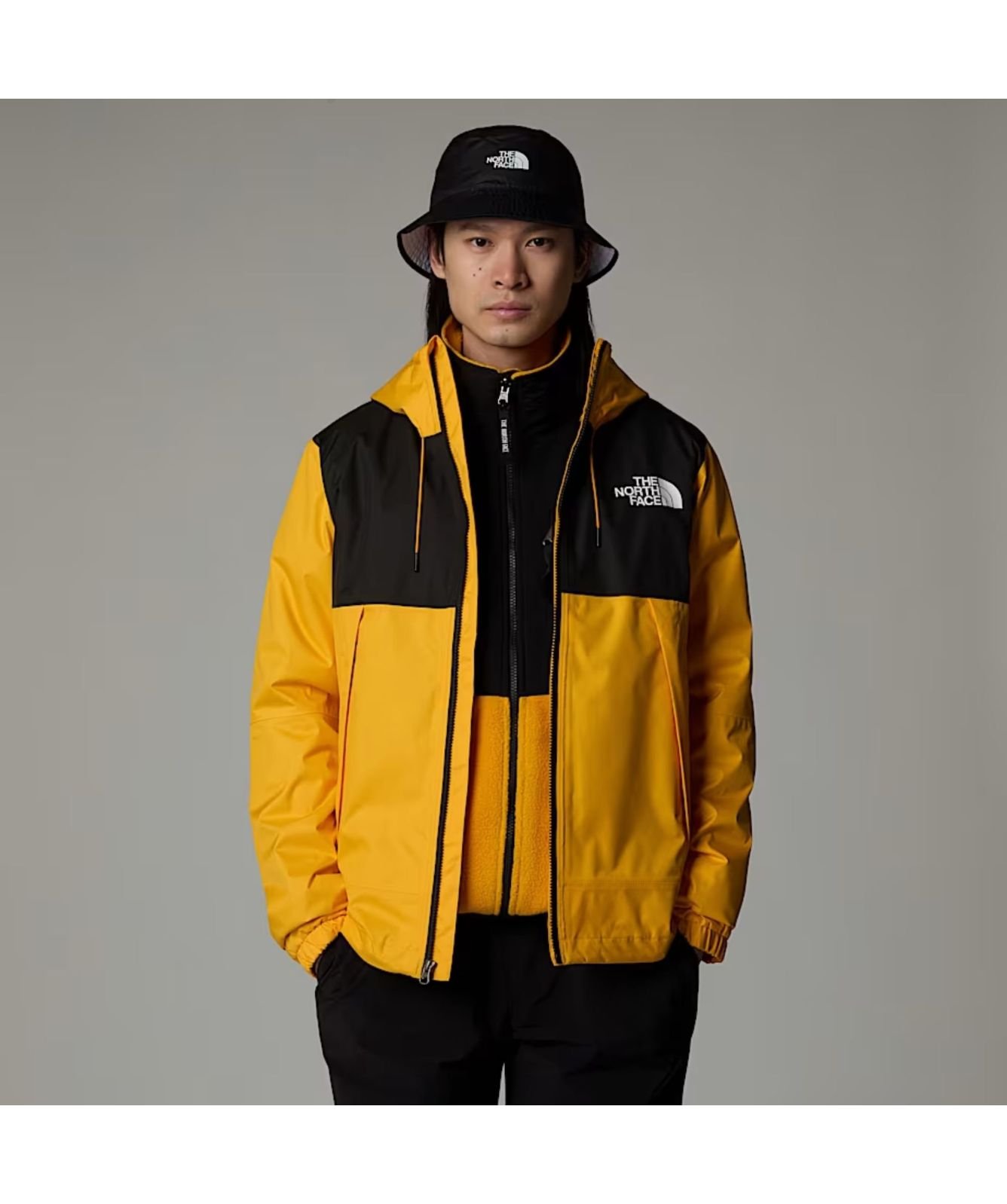 【希少✨】THE NORTH FACE マウンテンパーカー XL イエロー THE NORTH FACE Mountain Jacket 黄黒 M ノースフェイス