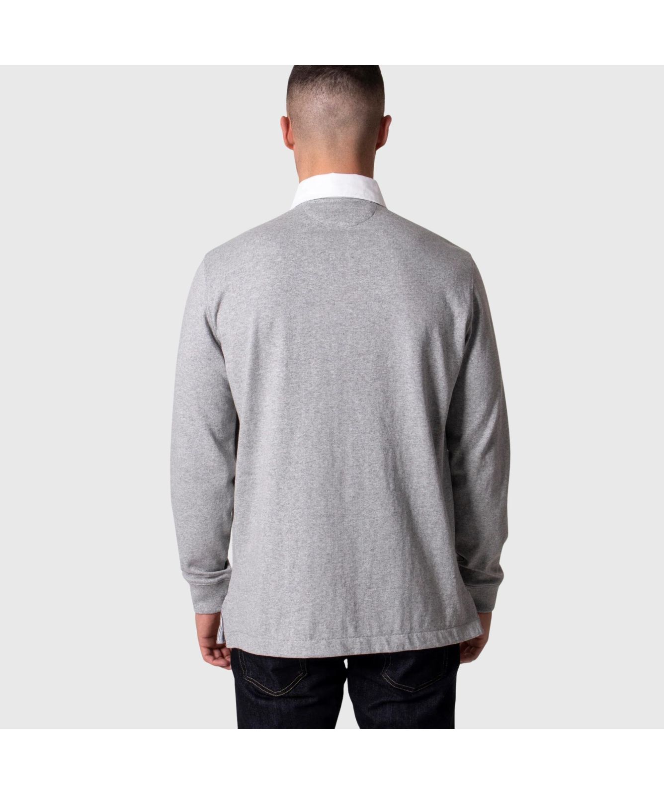 Polo Ralph Lauren Long Sleeves Rugby Shirt | grey-710717115019