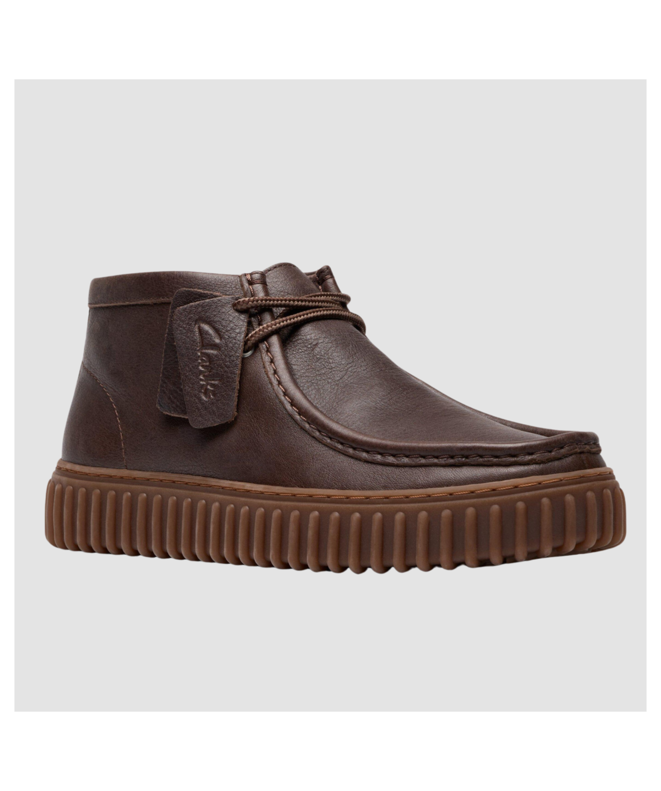 Clarks Originals Torhill Hi Leather | Dark Brown - 26183425 7 080