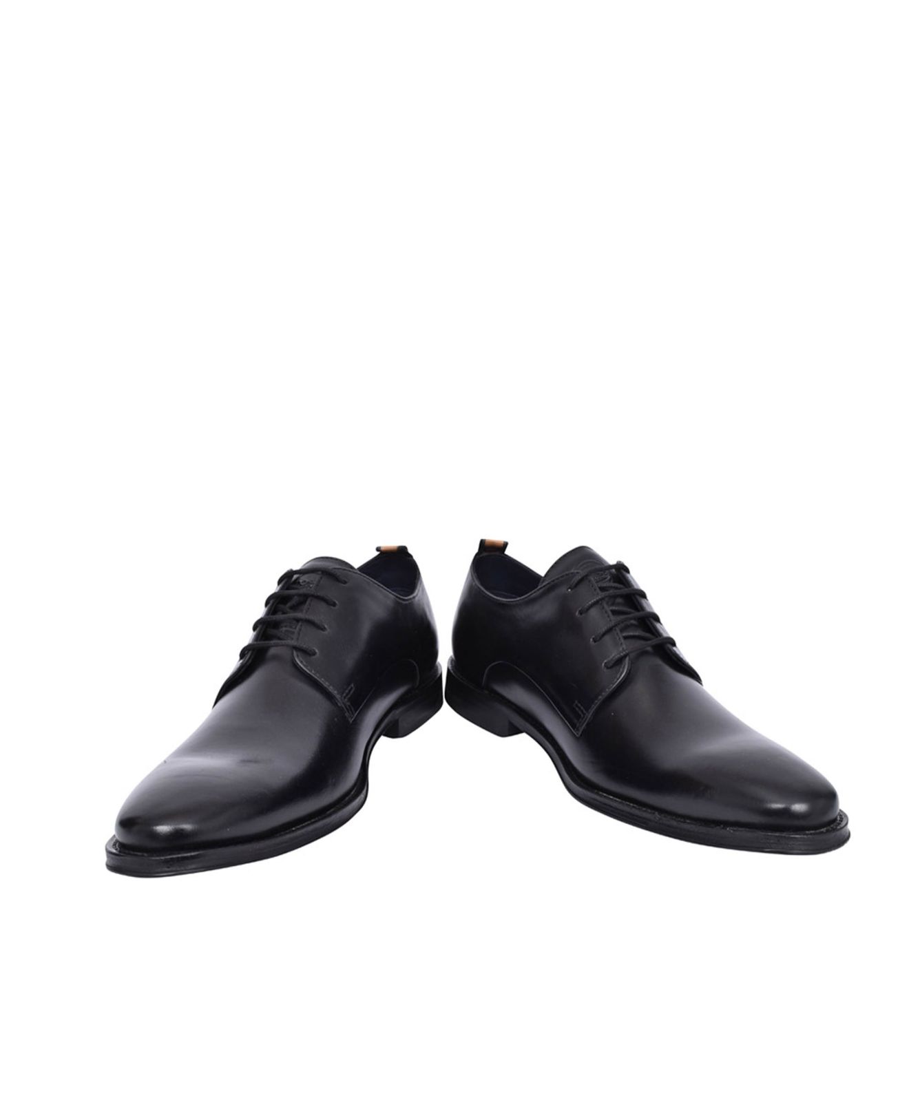 Chaussures Derby Homme Base London Marley - Cuir Ciré Brillant - Semelle Fine, Confortable - Look Formel élégant