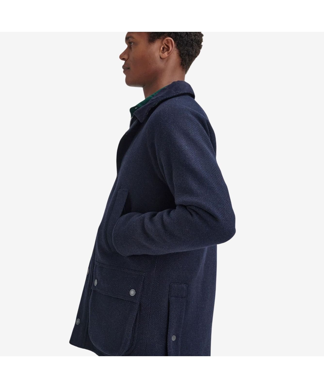ジャケット・アウター Barbour bedale wool 36 navy Barbour Bedale ネイビー 36