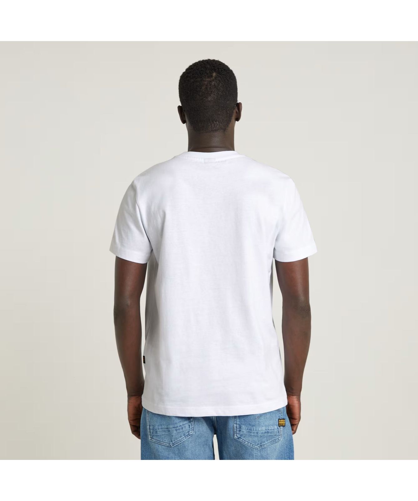 G-Star Stitch Burger T-Shirt | white-D25674-C336-110, black-6484 