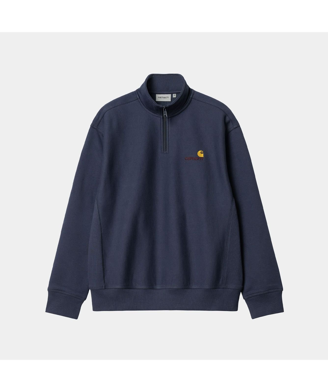 ★関税込★CARHARTT WIP★HALF ZIP AMERICAN SCRIPT SWEATSHIRT eyJidWNrZXQiOiJic3RuLWltYWdlLX