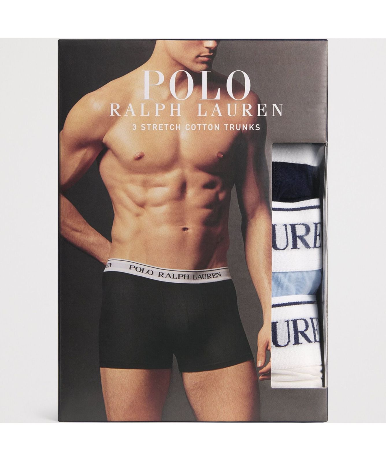 Polo Ralph Lauren 3-Pack Stretch Cotton Trunks | Green