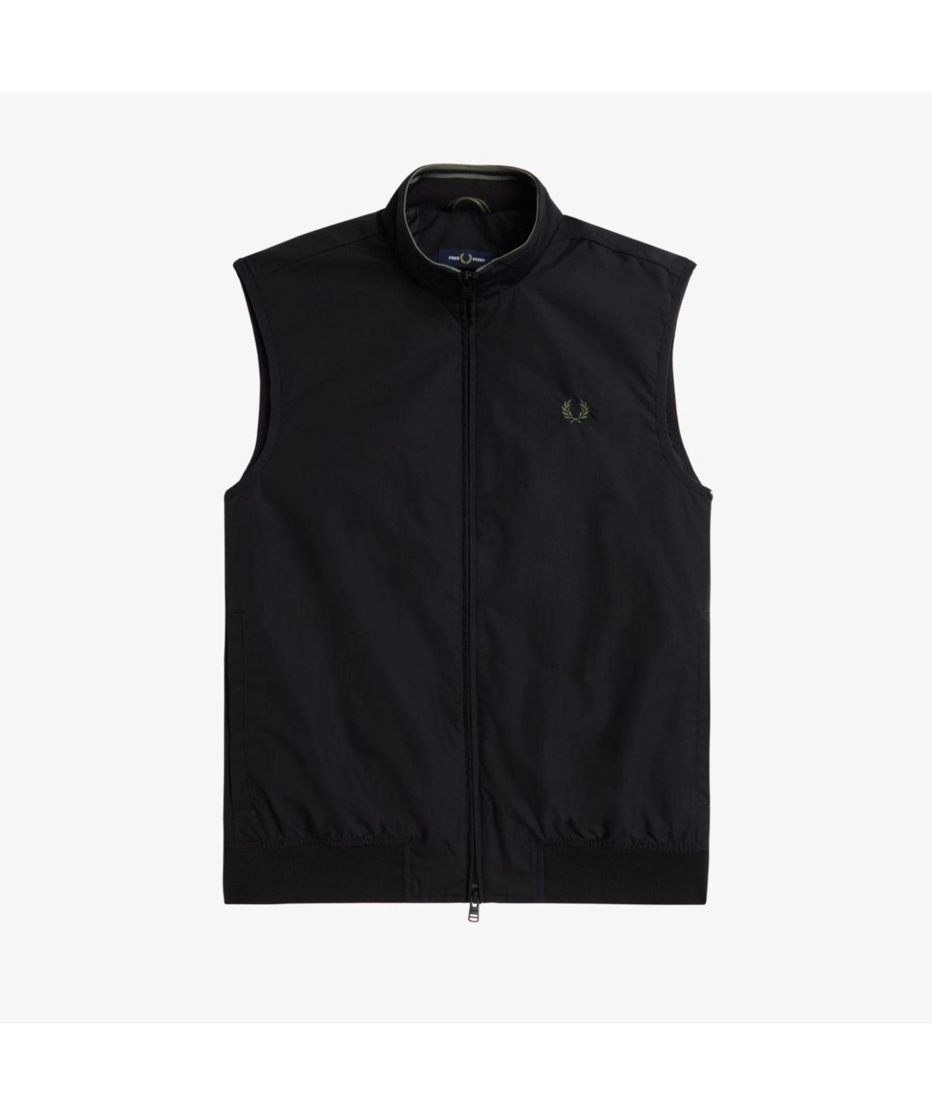 Fred Perry Regular Fit Brentham Gilet | Black-J8500-102-Navy-608
