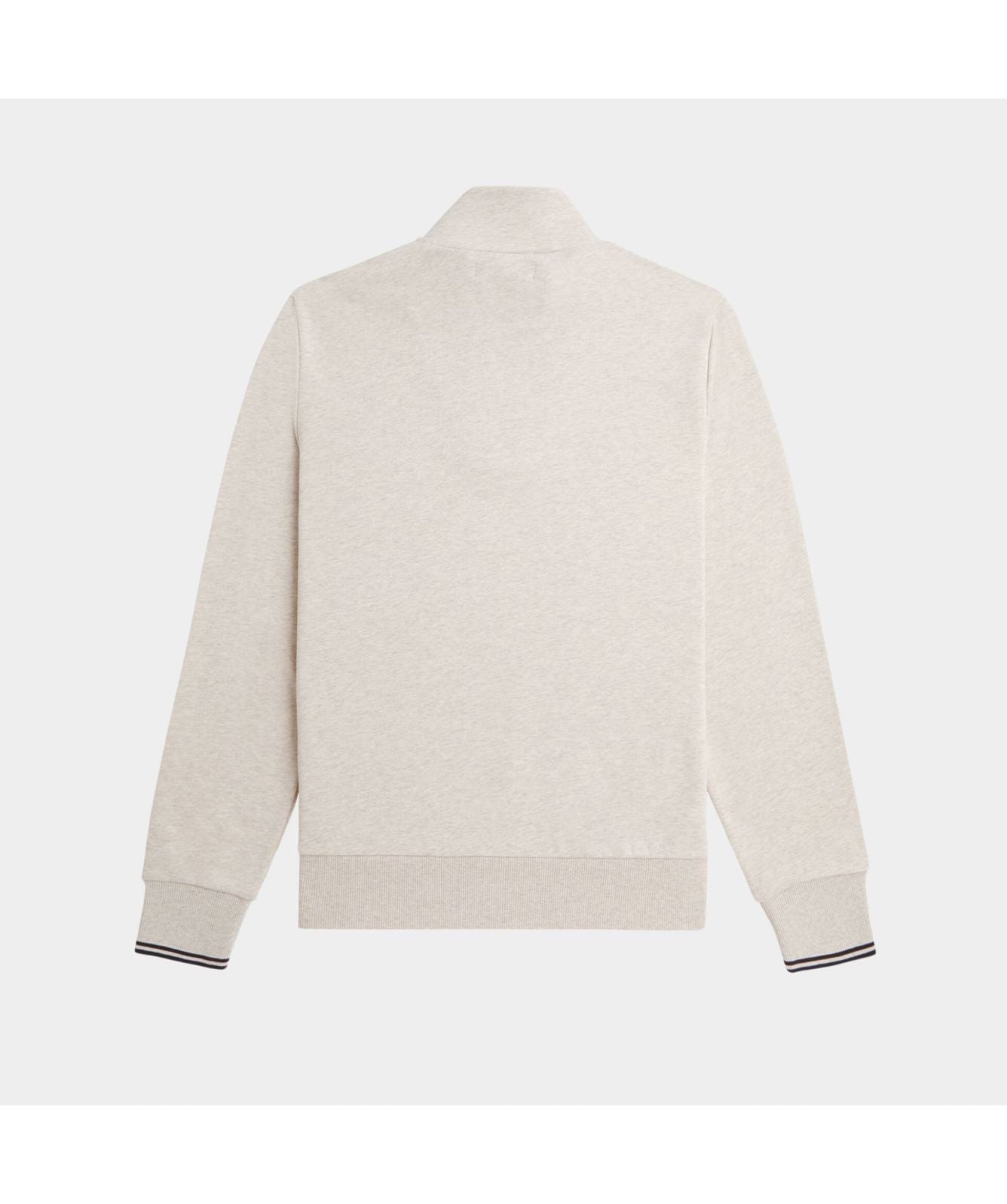 Fred Perry ¼ Zip Men's Sweatshirt | Sand-M3574-W69-Green-W64