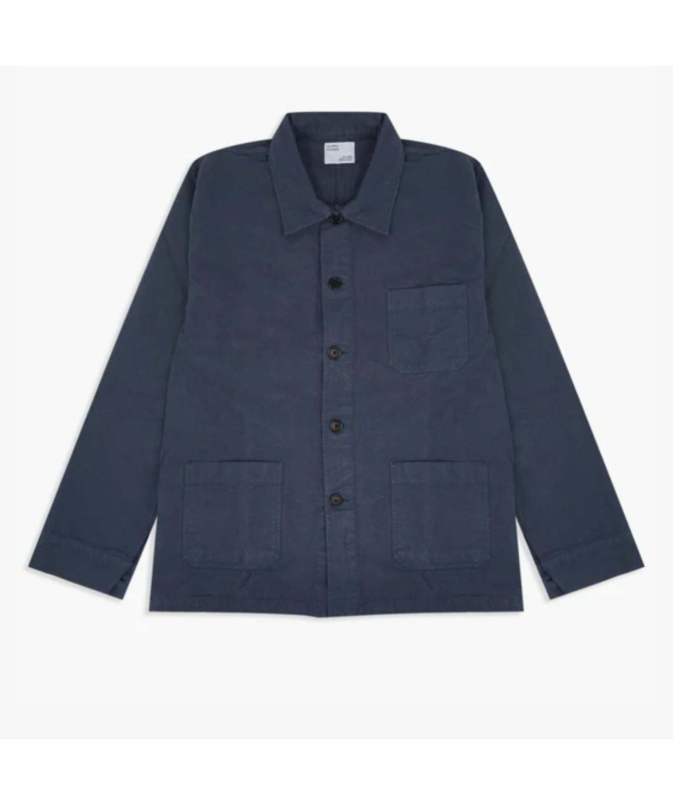 Colorful Standard Unisex Organic Workwear Jacket Petrol Blue