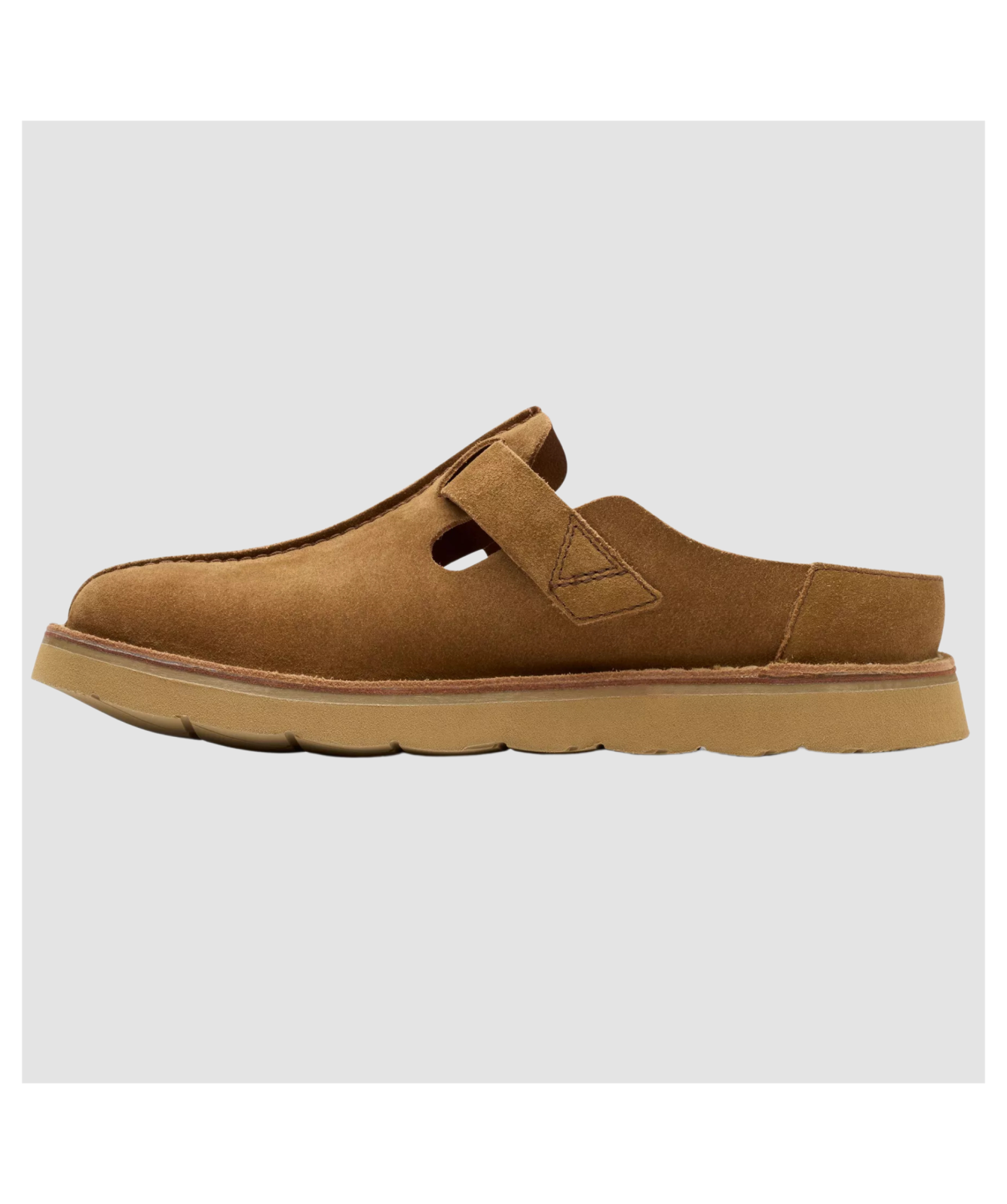 Clarks Originals Men's Solsbury Mule Suede Slip Ons | Cola - 26180881