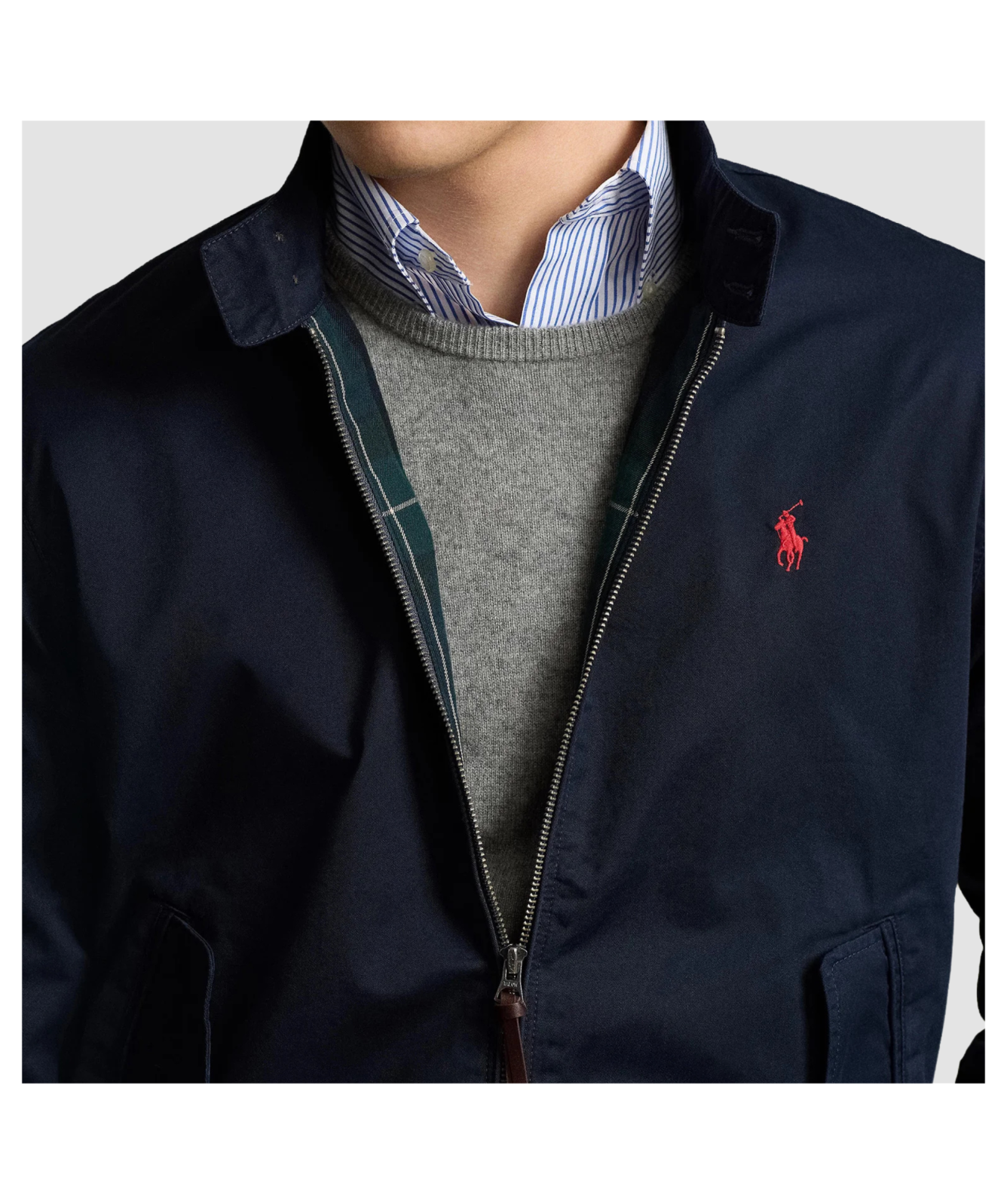 美品 POLO Ralph Lauren TWILL BOMBER JACKET Twill Bomber Jacket