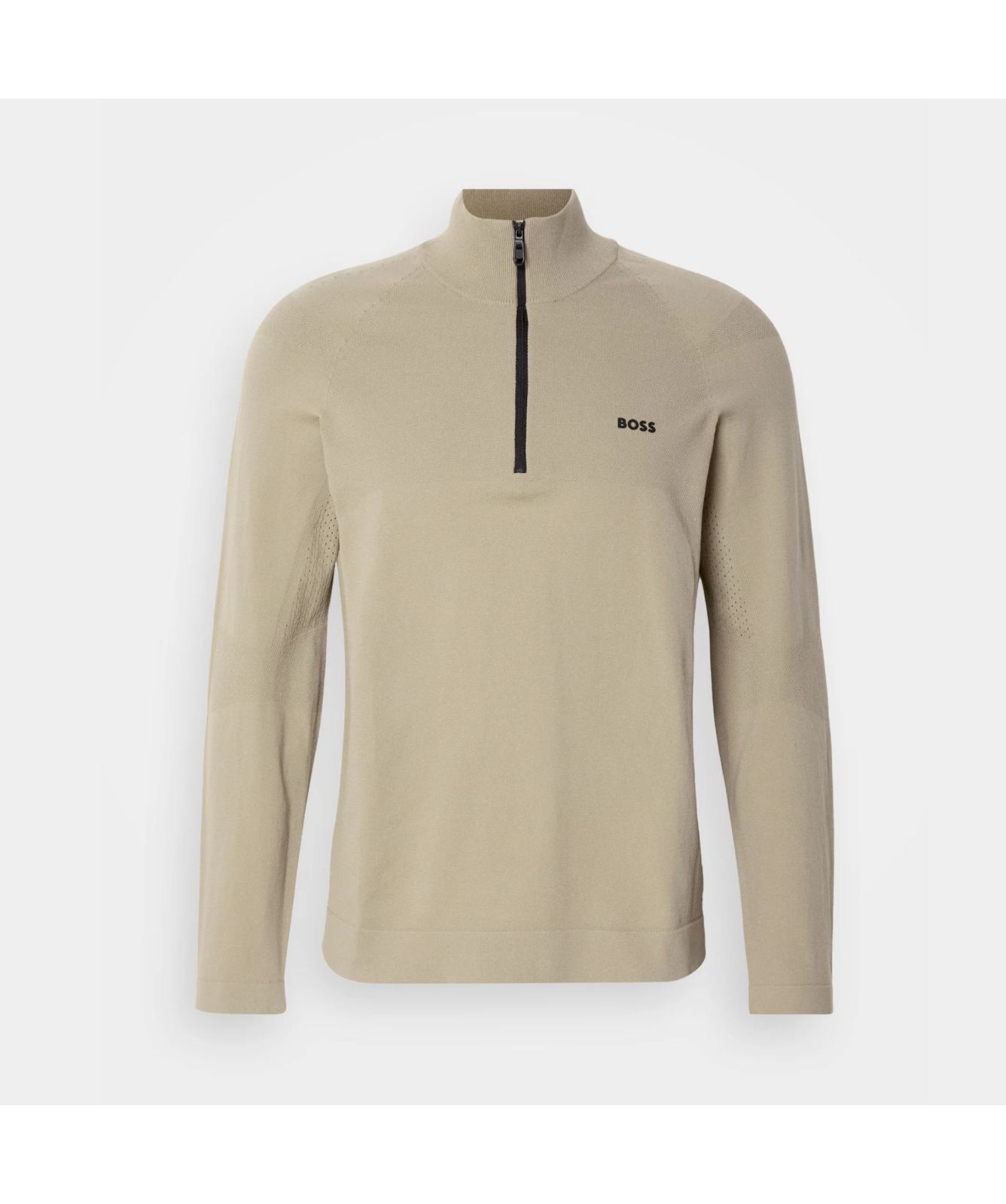 Boss K Seamless Tech ¼ Zip Sweatshirt | Khaki - 50528783-334
