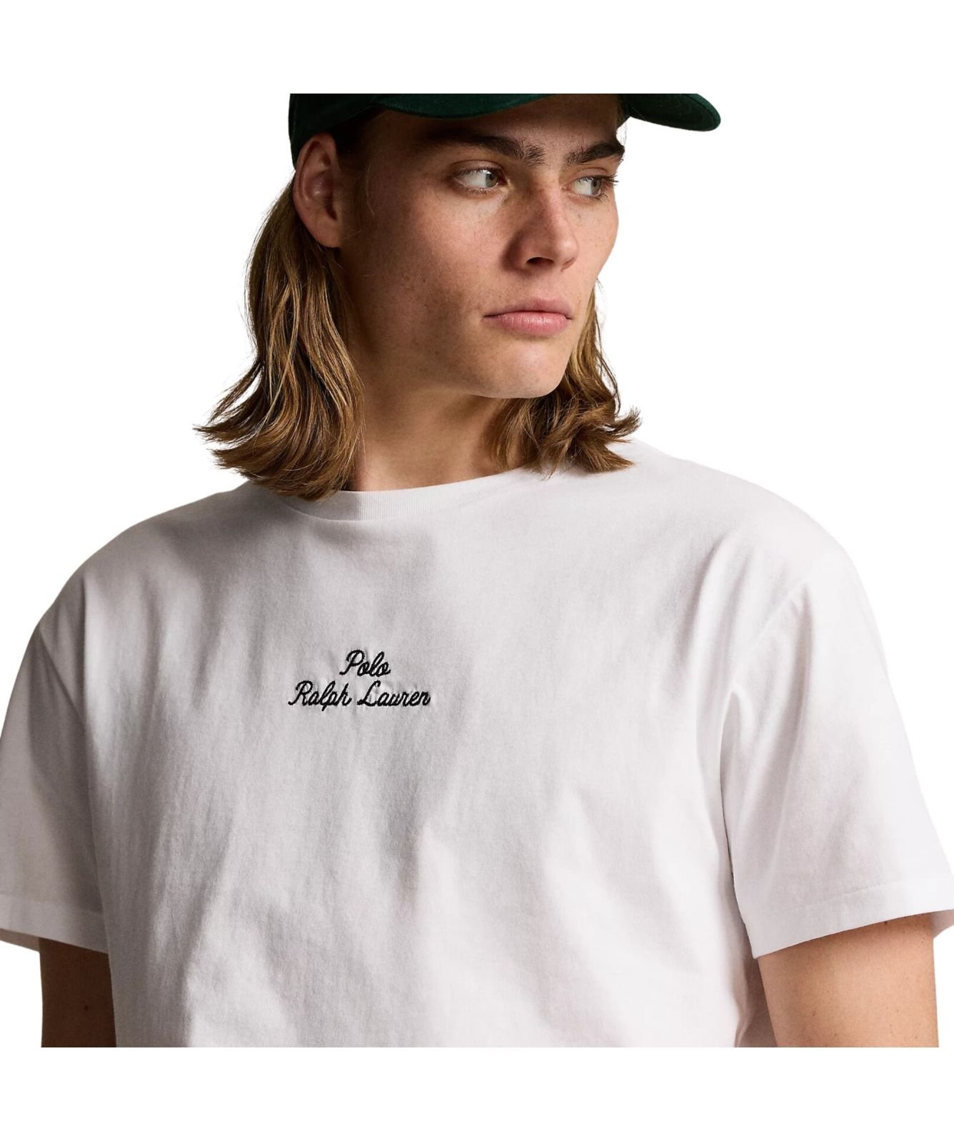 Polo Ralph Lauren Chest Stitch Logo Men's Tee in black