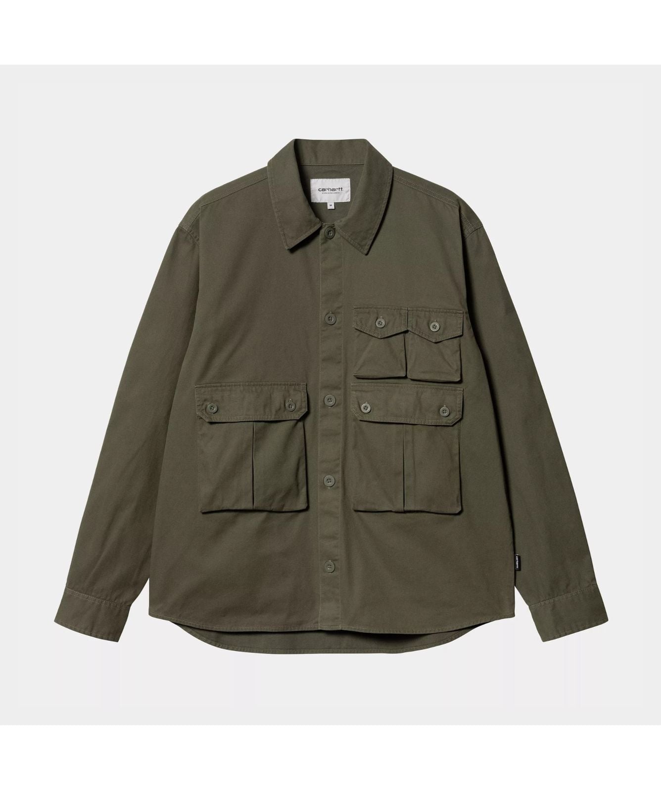 Carhartt WIP Long Sleeves Tracker Shirt | Green-I033782-666 -kular