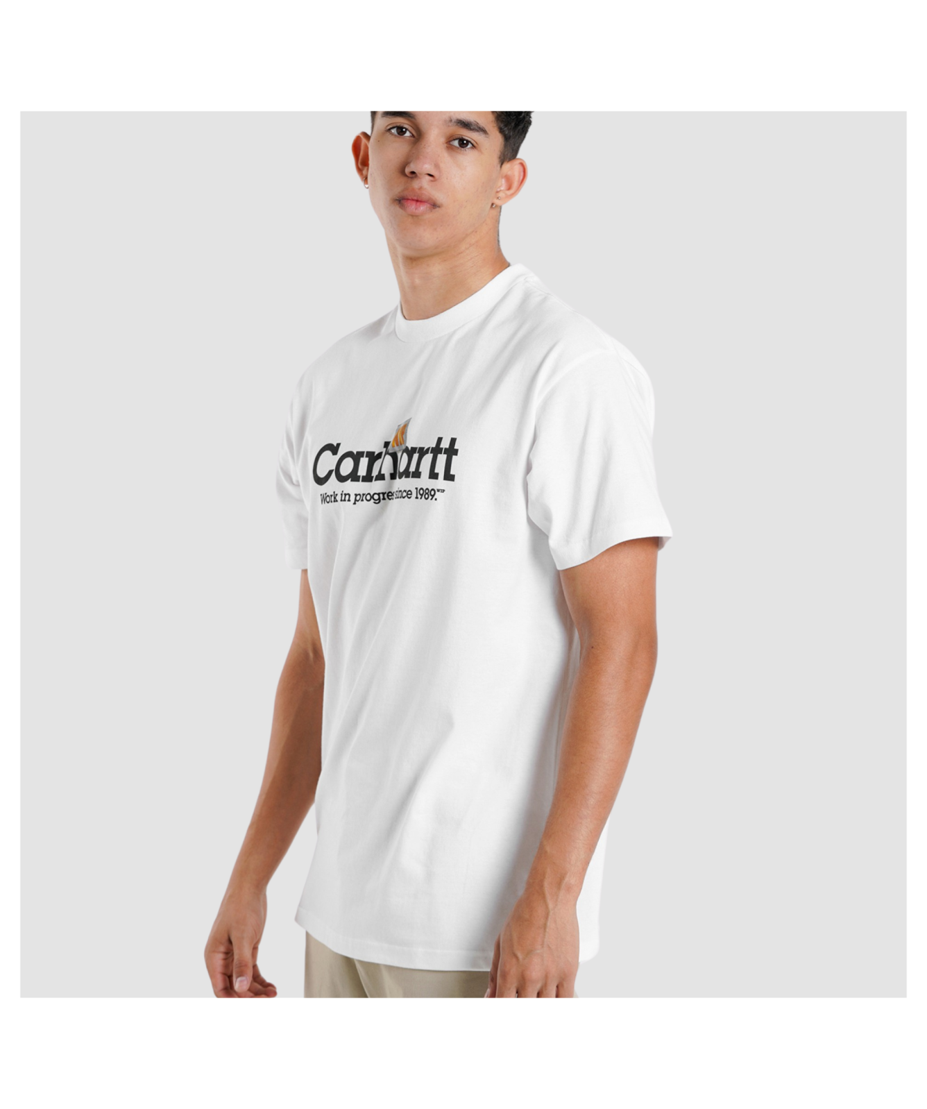 Carhartt WIP Label Script T-Shirt | Black - ﻿﻿I034421_89_XX