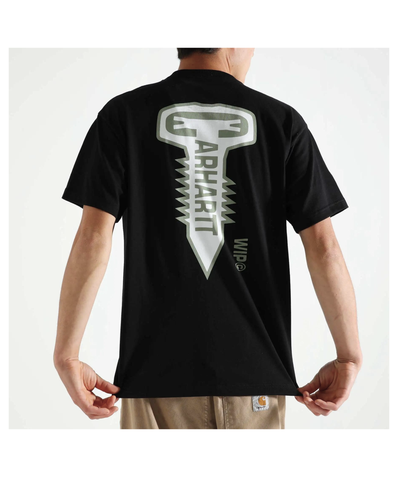 Carhartt WIP Men's Cross Screw T-Shirt | Black