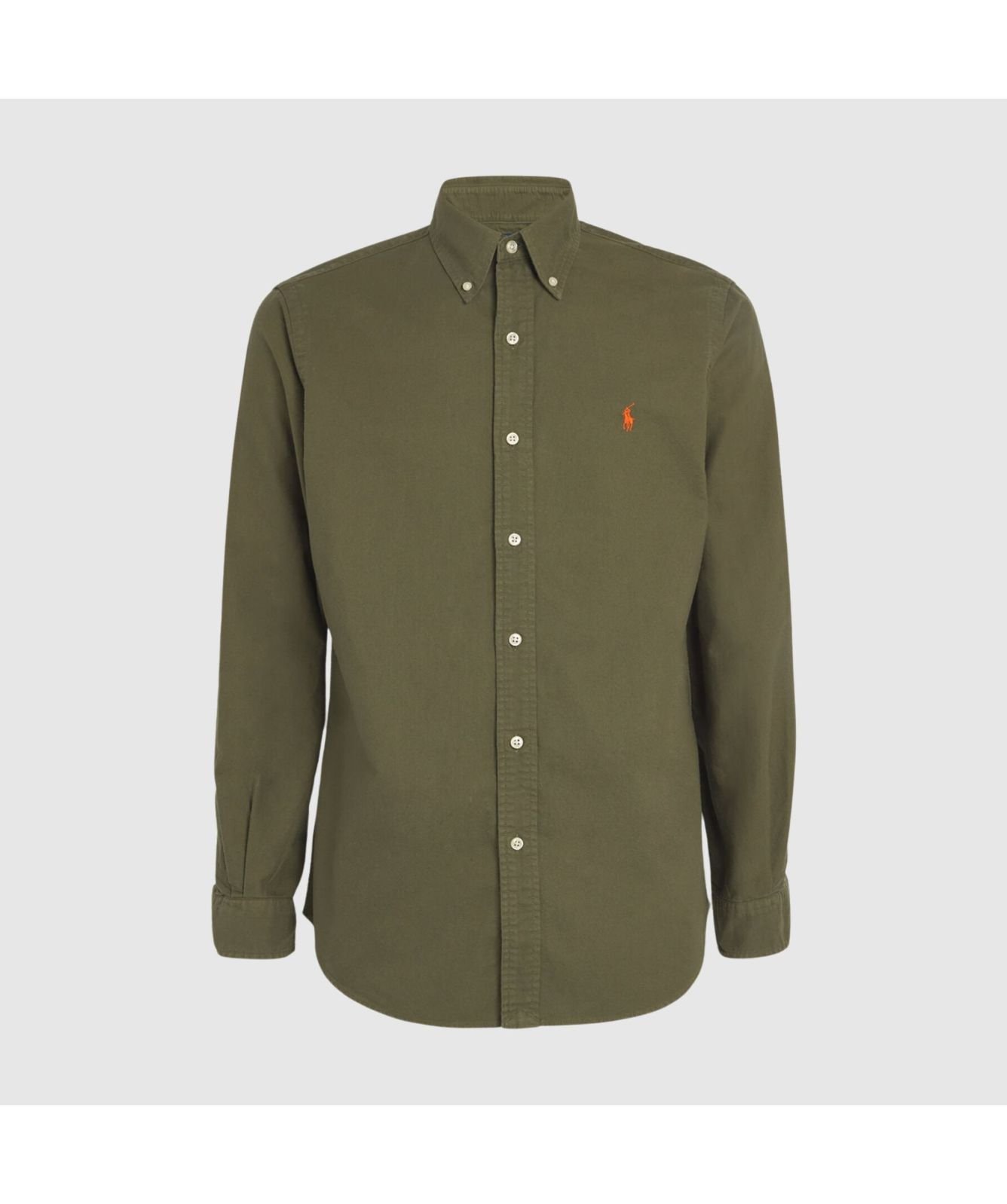 Polo Ralph Lauren Custom Fit Button Down Shirt | New Olive