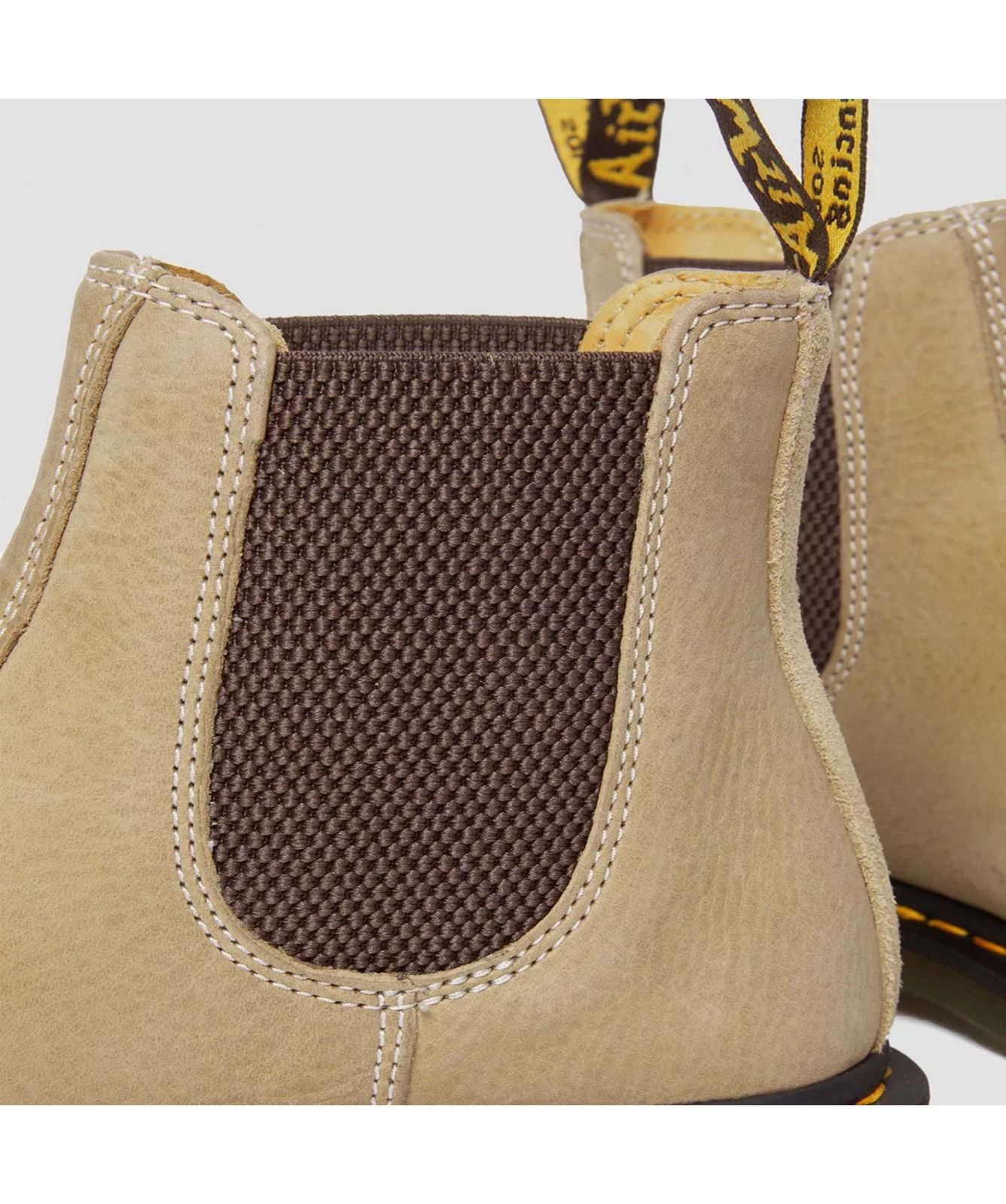 Dr. Martens Unisex 2976 Tumbled Nubuck Leather Chelsea Boots 