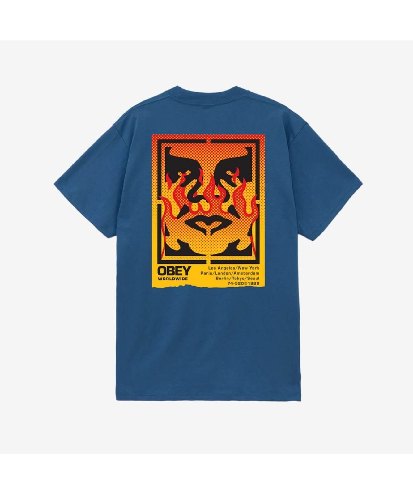 Tシャツ・カットソー OBEY Men T-shirt Black 165264048 BLK Obey T-shirt Black 165264048-BLAC | Skroutz.mt