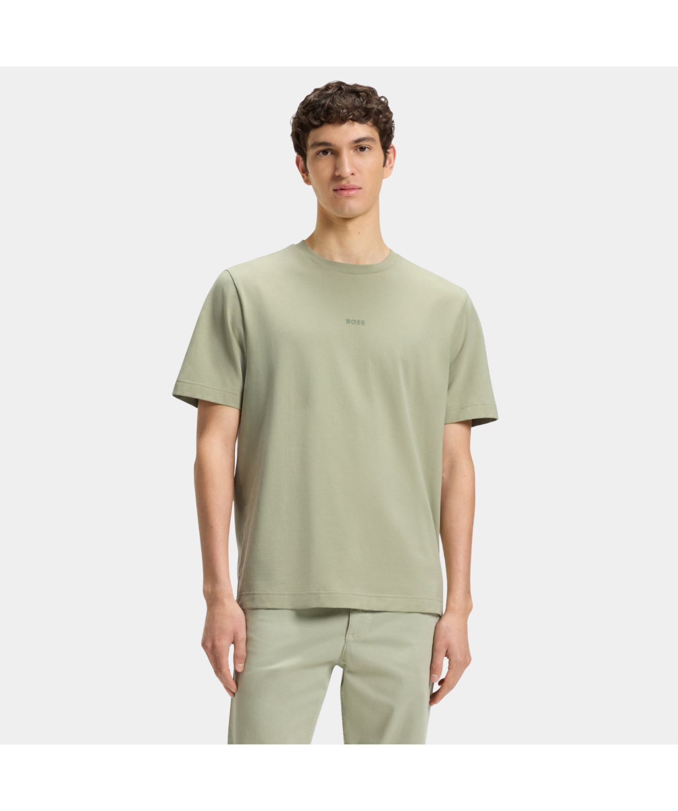 Tシャツ・カットソー BOSS Men T-shirt Lilac 50473278 549 Tシャツ・カットソー BOSS Men T-shirt Lilac 50473278 549 BOSS