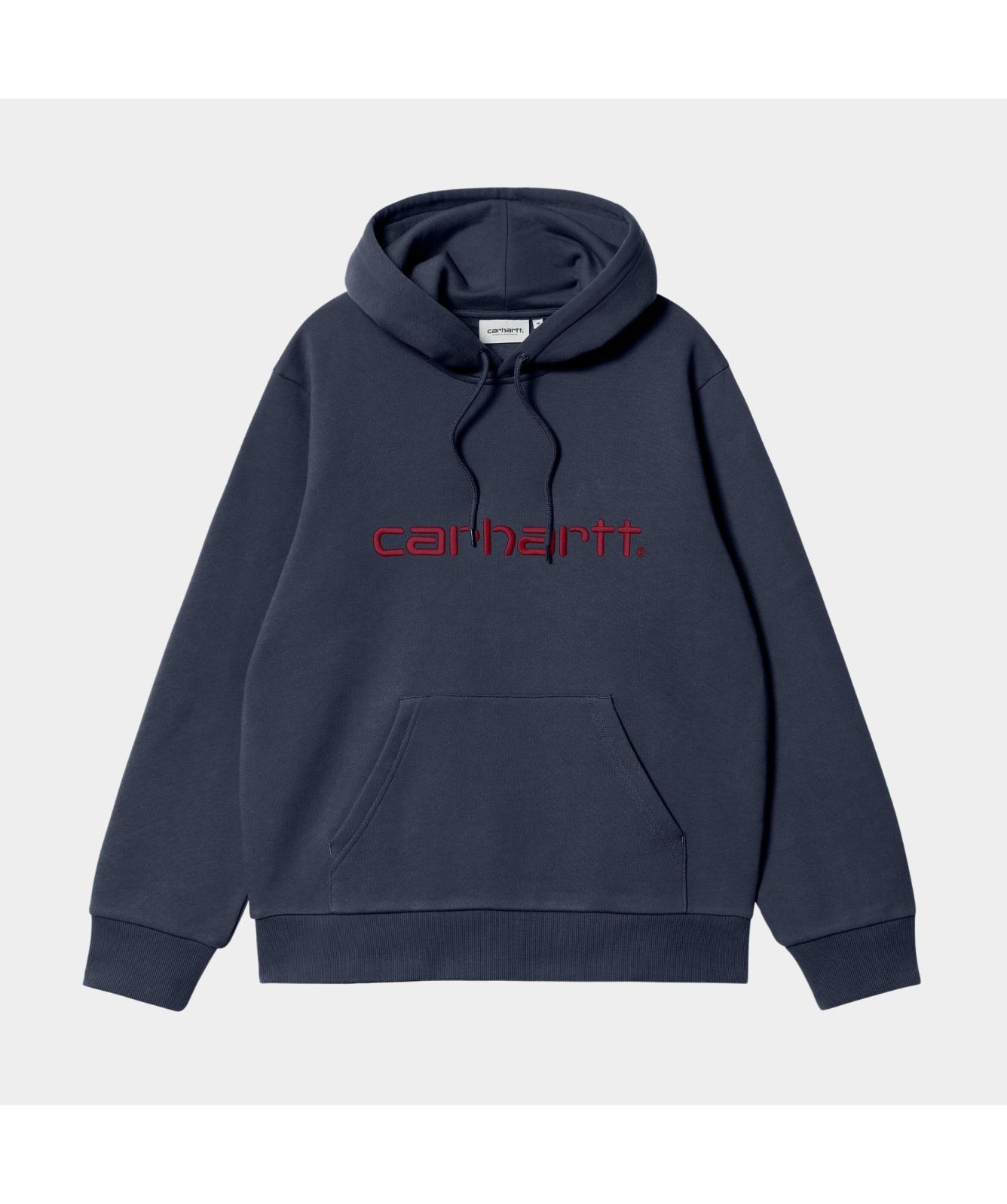 Carhartt WIP Hooded Carhartt Sweat | Grey-I030547-2IN-Khaki-2I9 