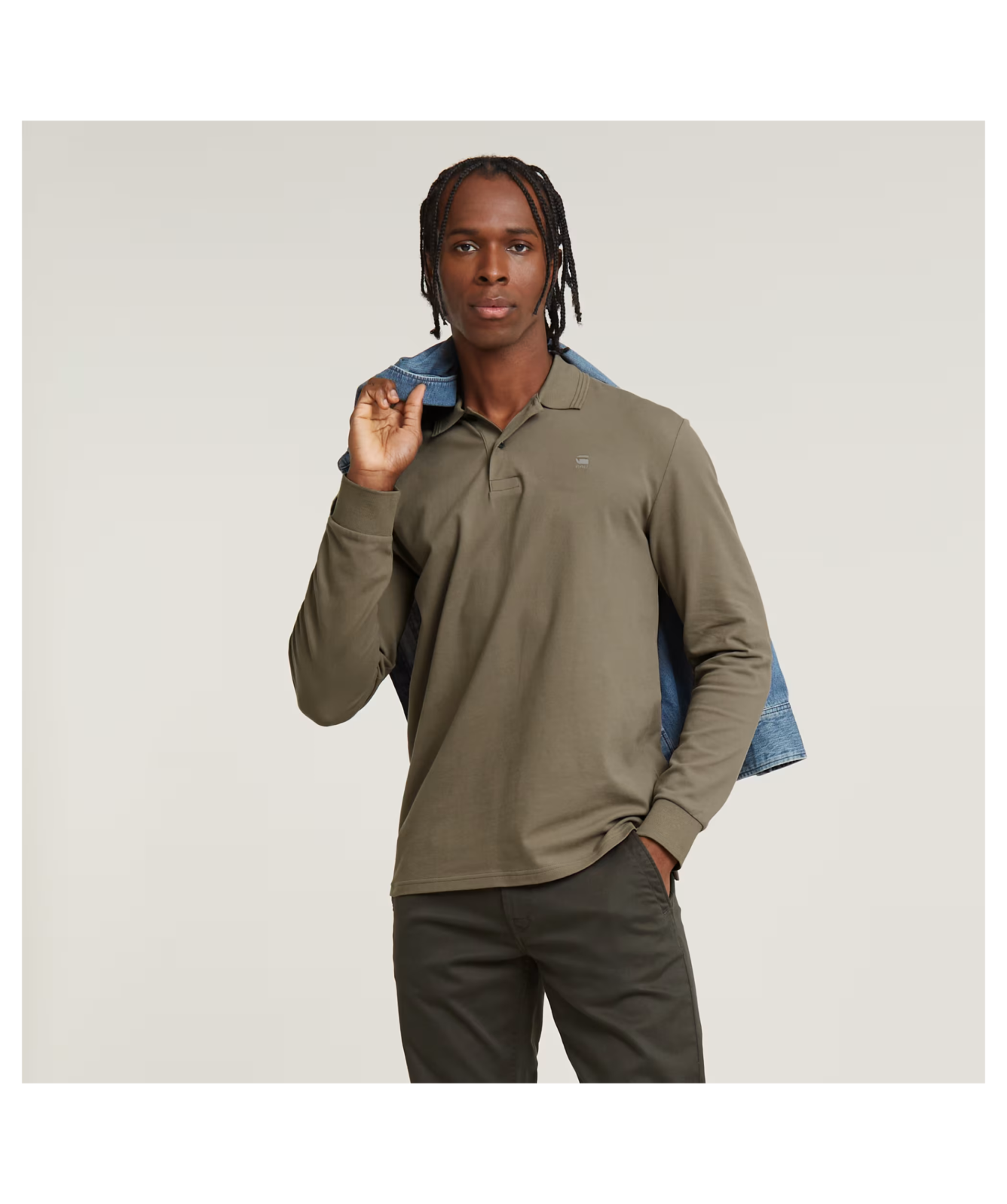 G-STAR Dunda Core Polo | Beige - D14141-5864-1603, Black - D14141