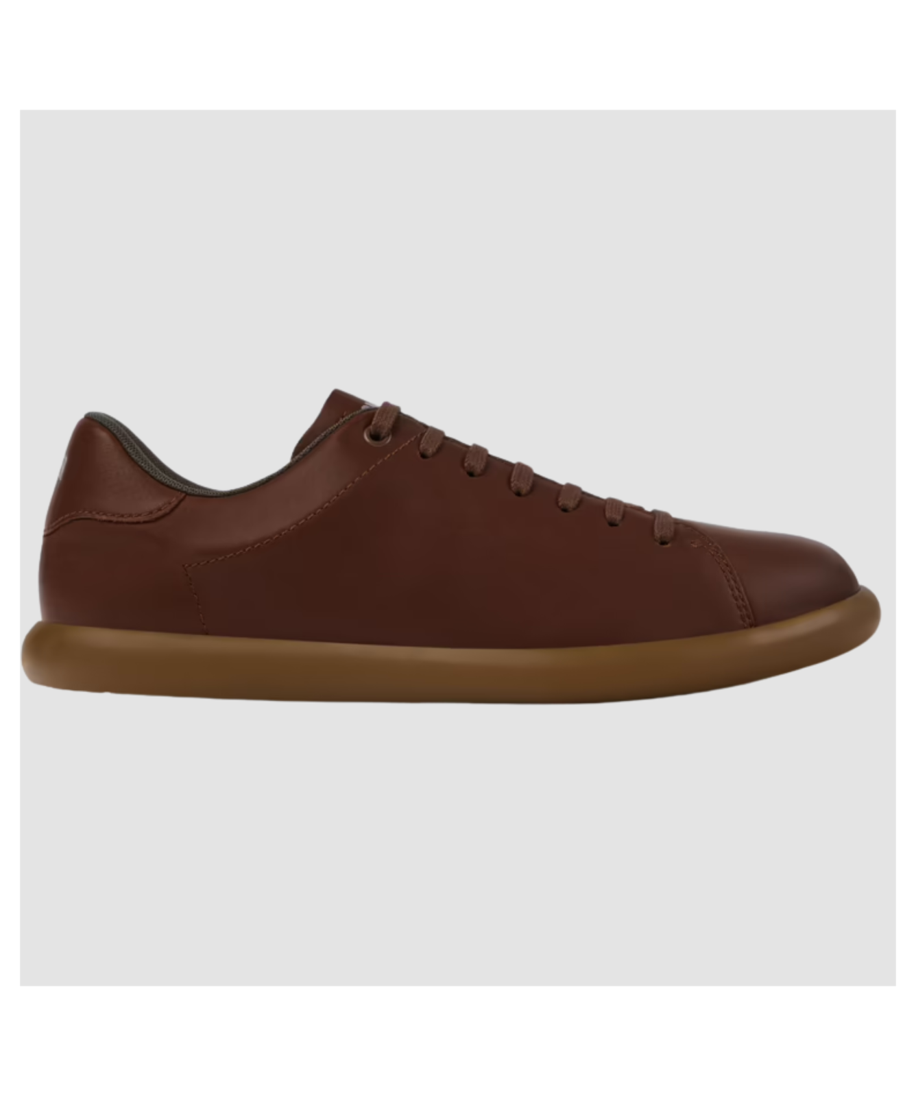 Camper Trainers Pelotas Soller Leather Sneakers Brown