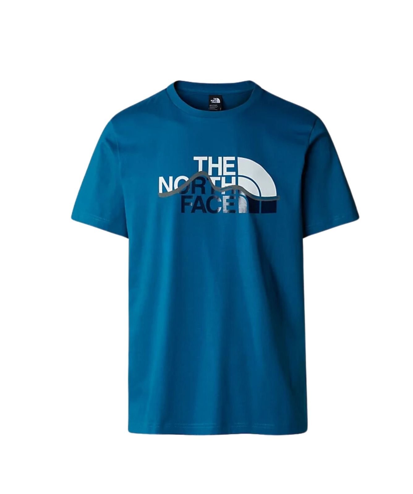 The North Face Mountain Line T-Shirt | Blue NF08A7NTRBI at