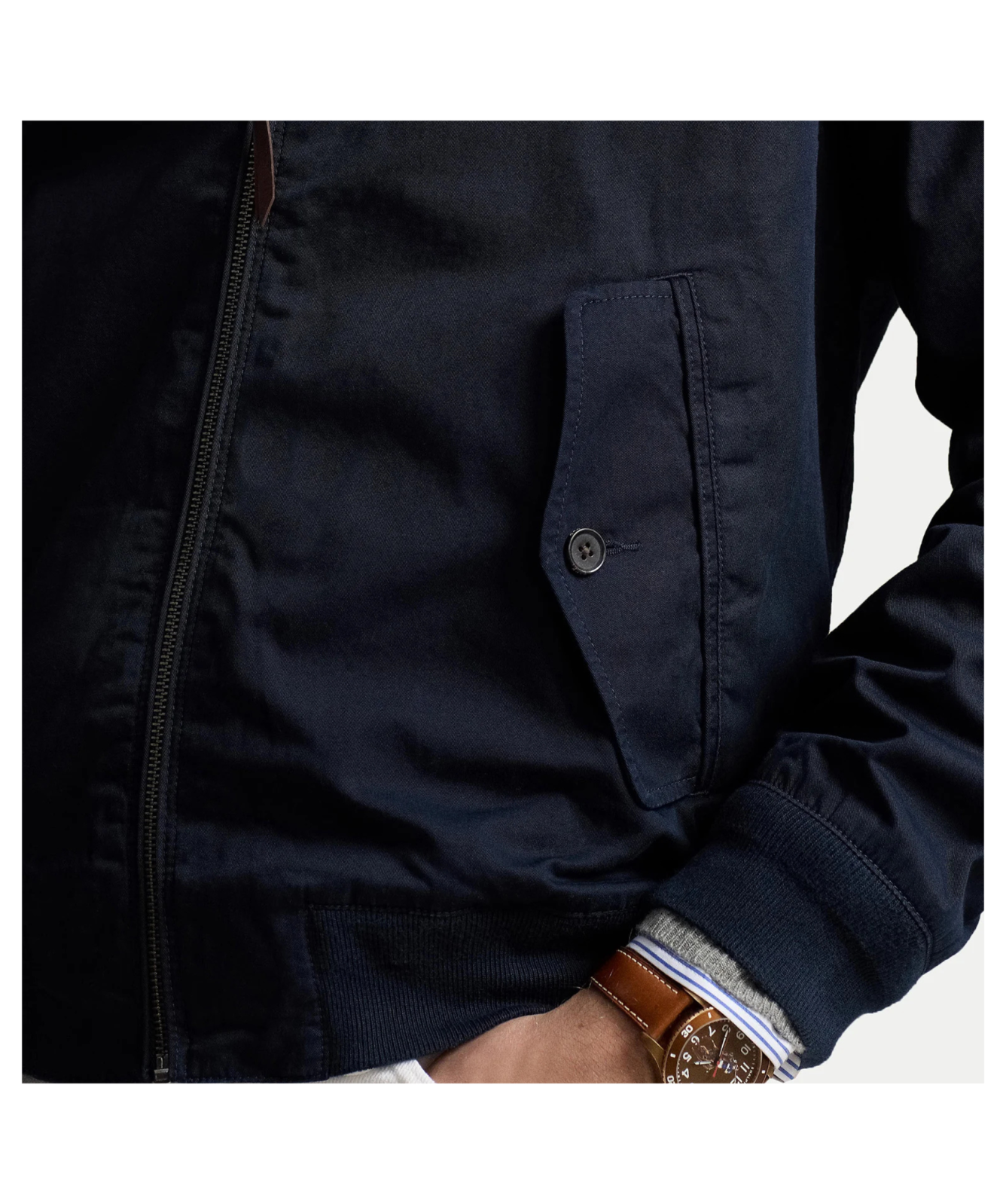 Polo Ralph Lauren Men's Bedford Twill Bomber Jacket | Navy