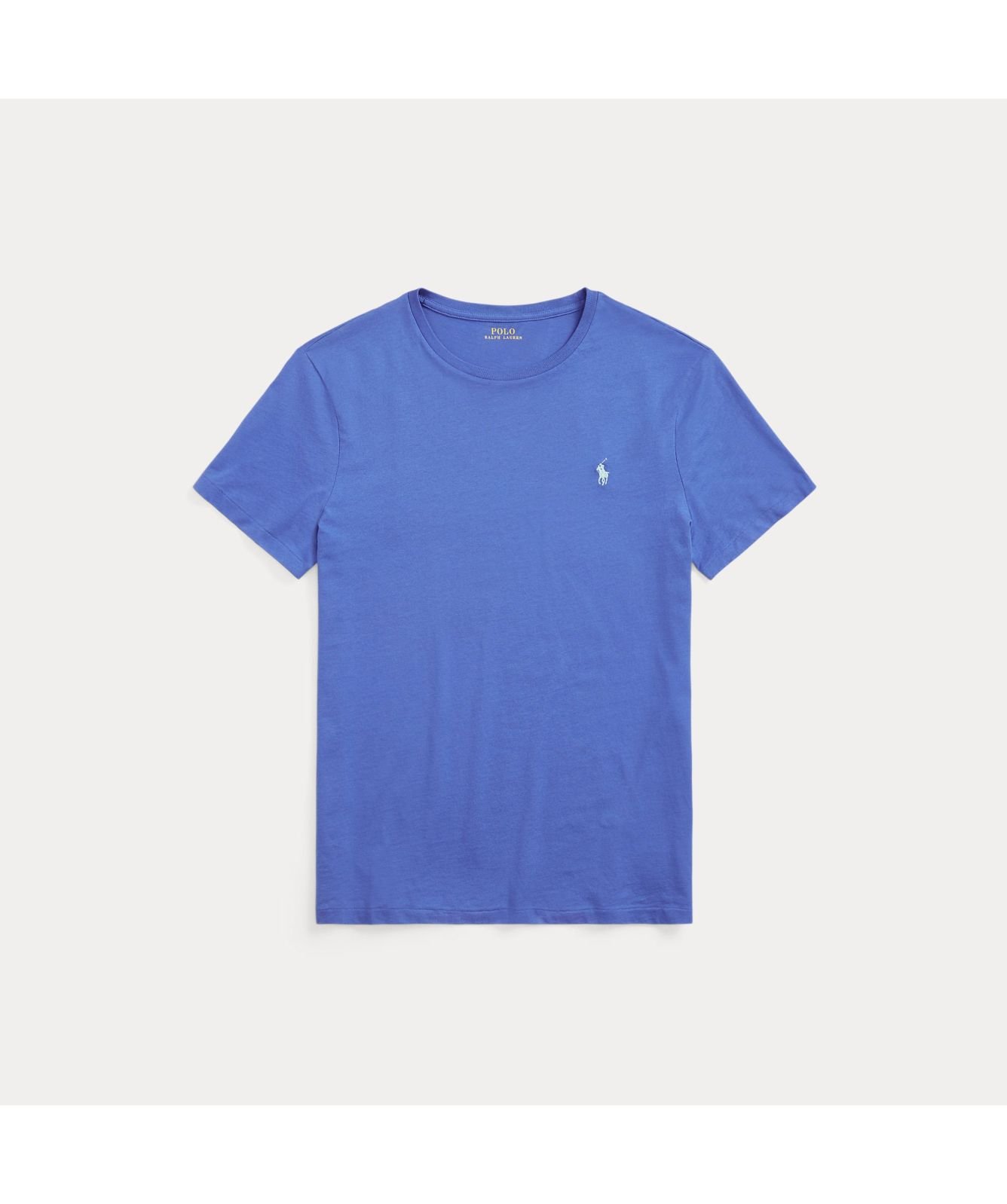Polo Ralph Lauren Custom Slim Fit Jersey Crewneck T-Shirt | blue