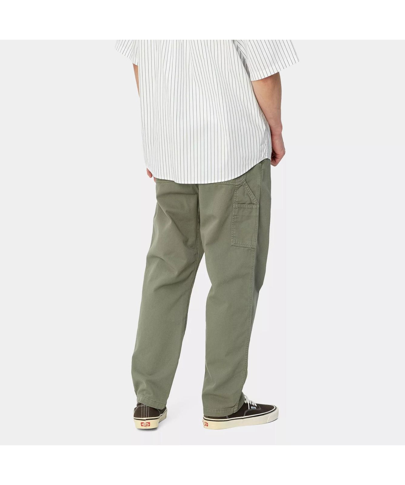 Carhartt WIP Flint Pant | (I029919) Olive_1YF_GD, Teal-05A_GD