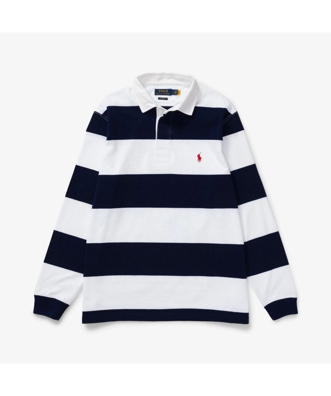Polo Ralph Lauren Long Sleeves Stripe Rugby Shirt | navy