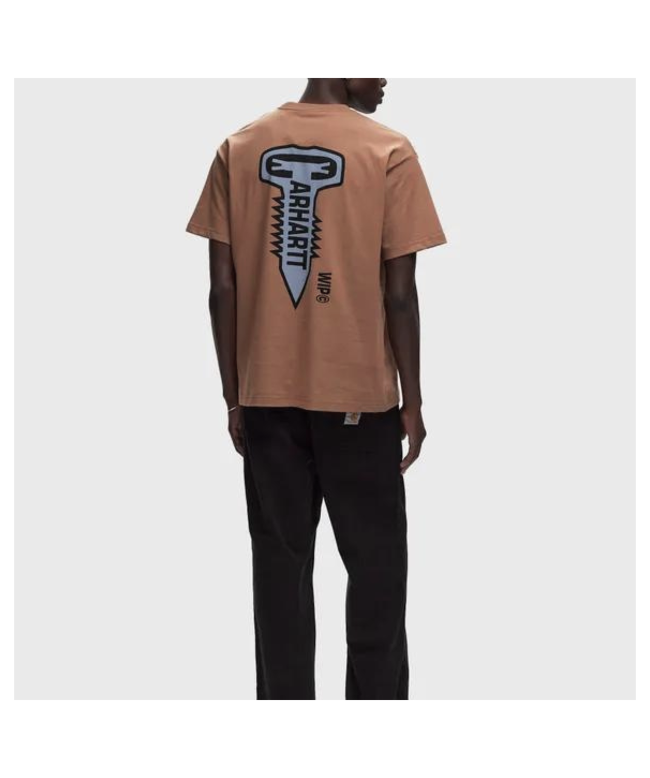 【Carhartt】CROSS SCREW T-SHIRT ユニセックス R5414 Carhartt WIP Cross Screw T-Shirt Black