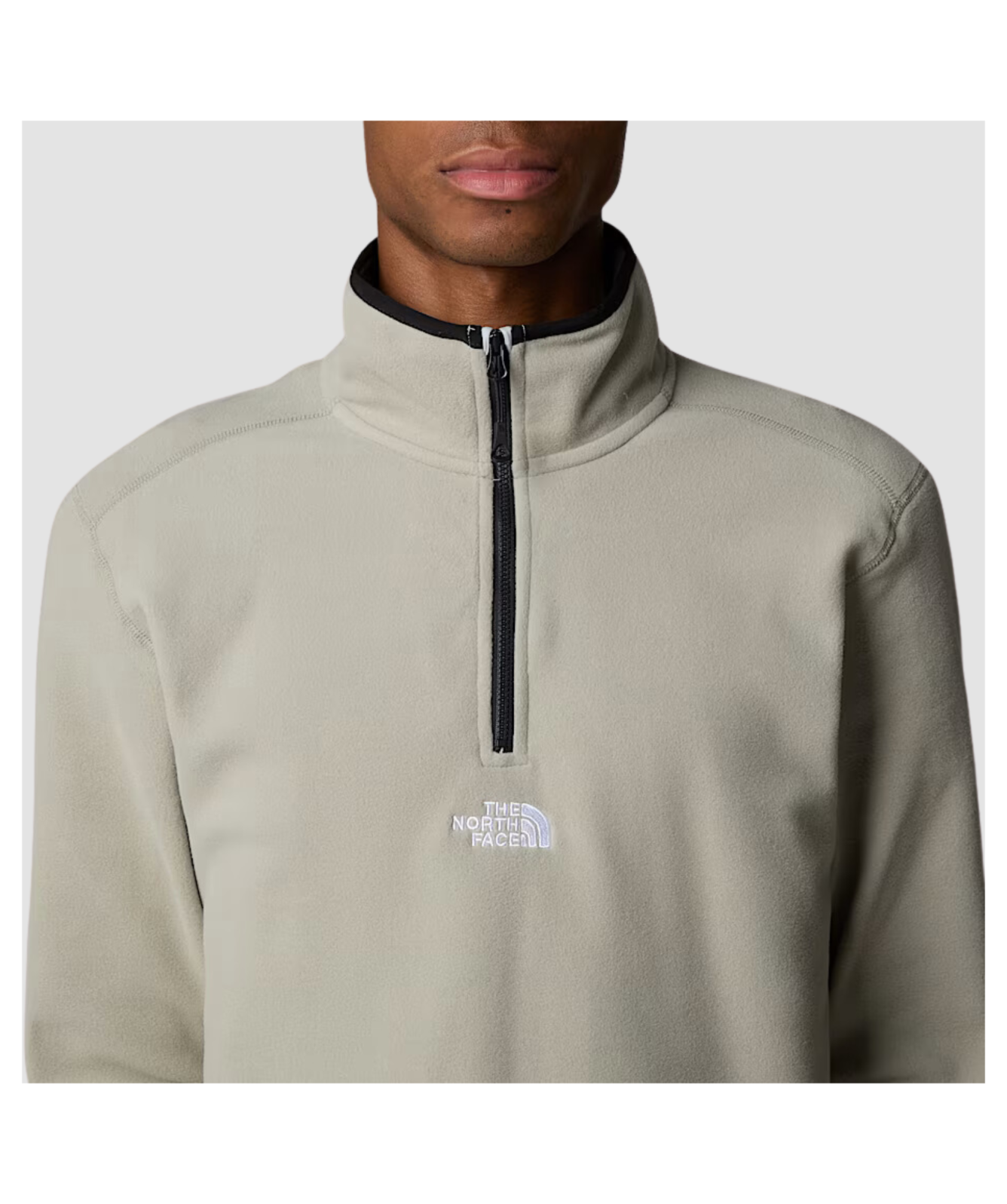The North Face Men's Glacier ¼ Zip Fleece | Black - NF0A83I34H0