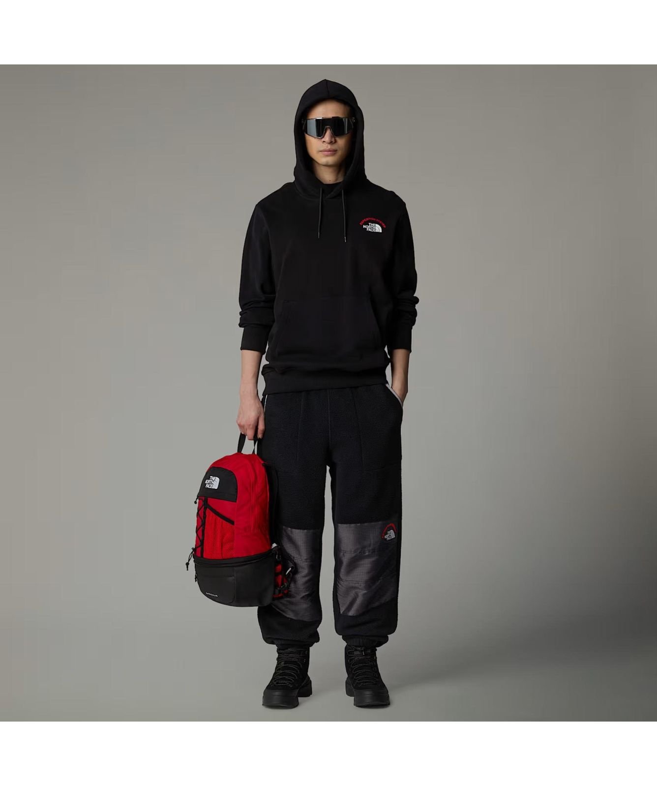 The North Face System Graphic Expedition Hoodie | Black
