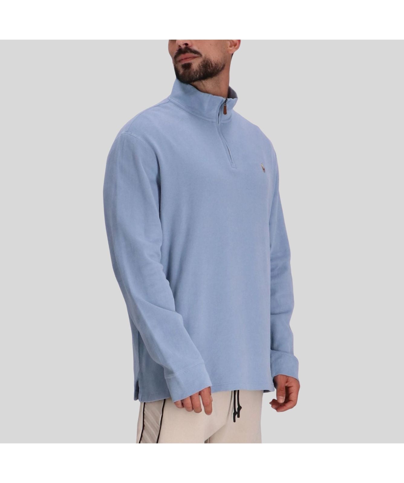 Polo Ralph Lauren ¼ Zip Coloured Player Pony Sweatshirt in green