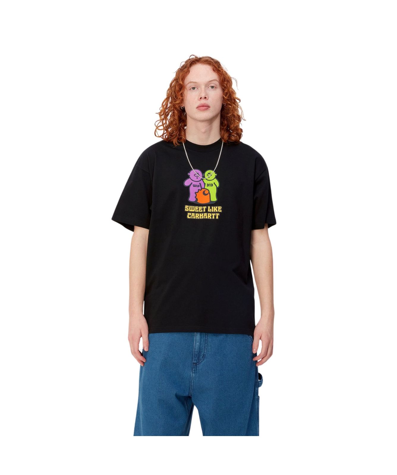 Tシャツ・カットソー CARHARTT WIP Men T-shirt Multicolor I034766 E74G Carhartt WIP: t-shirty, bluzy, czapki zimowe | SUPERSKLEP