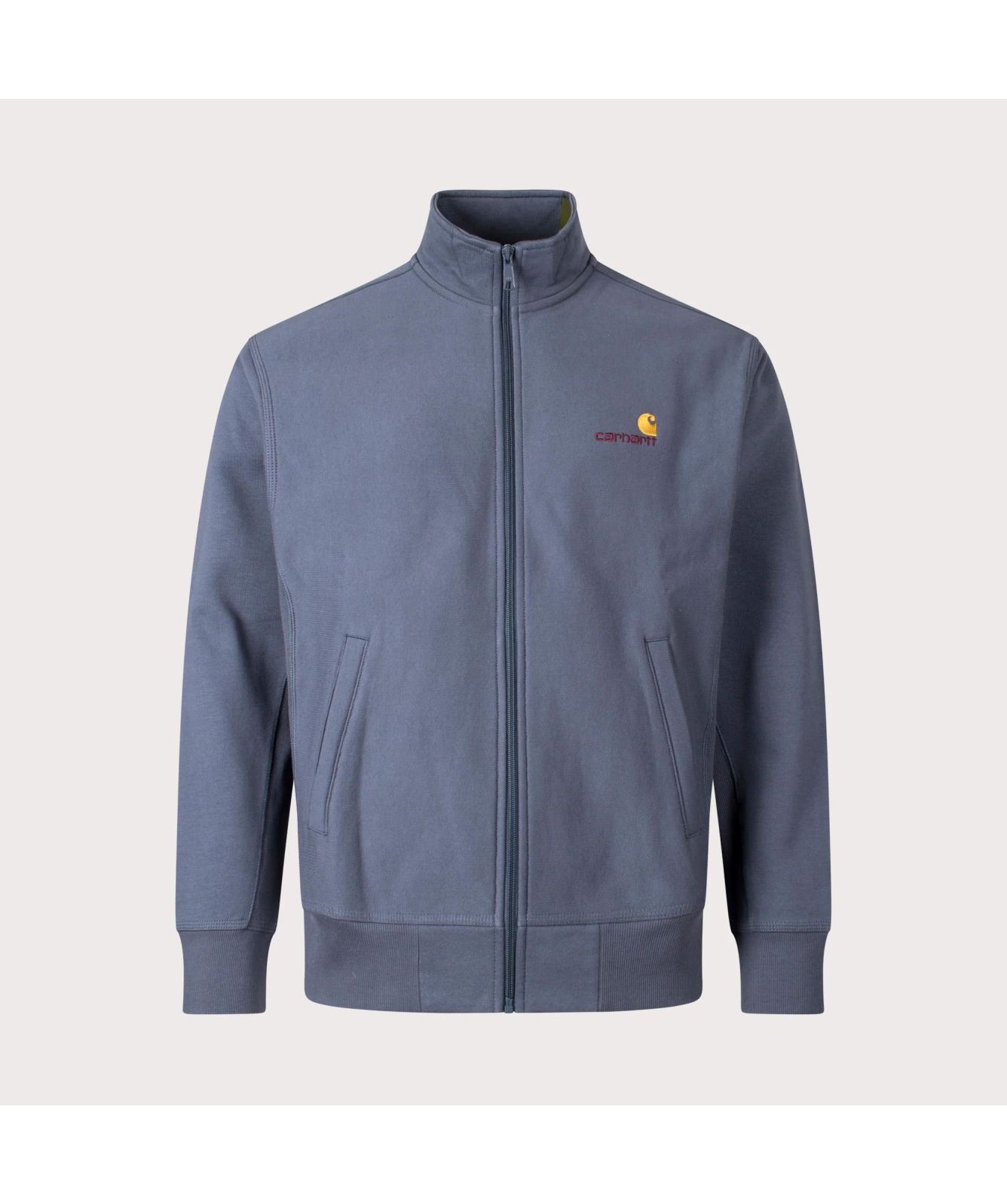 Carhartt WIP American Script Full Zip Sweatshirt | Petro-I031686 