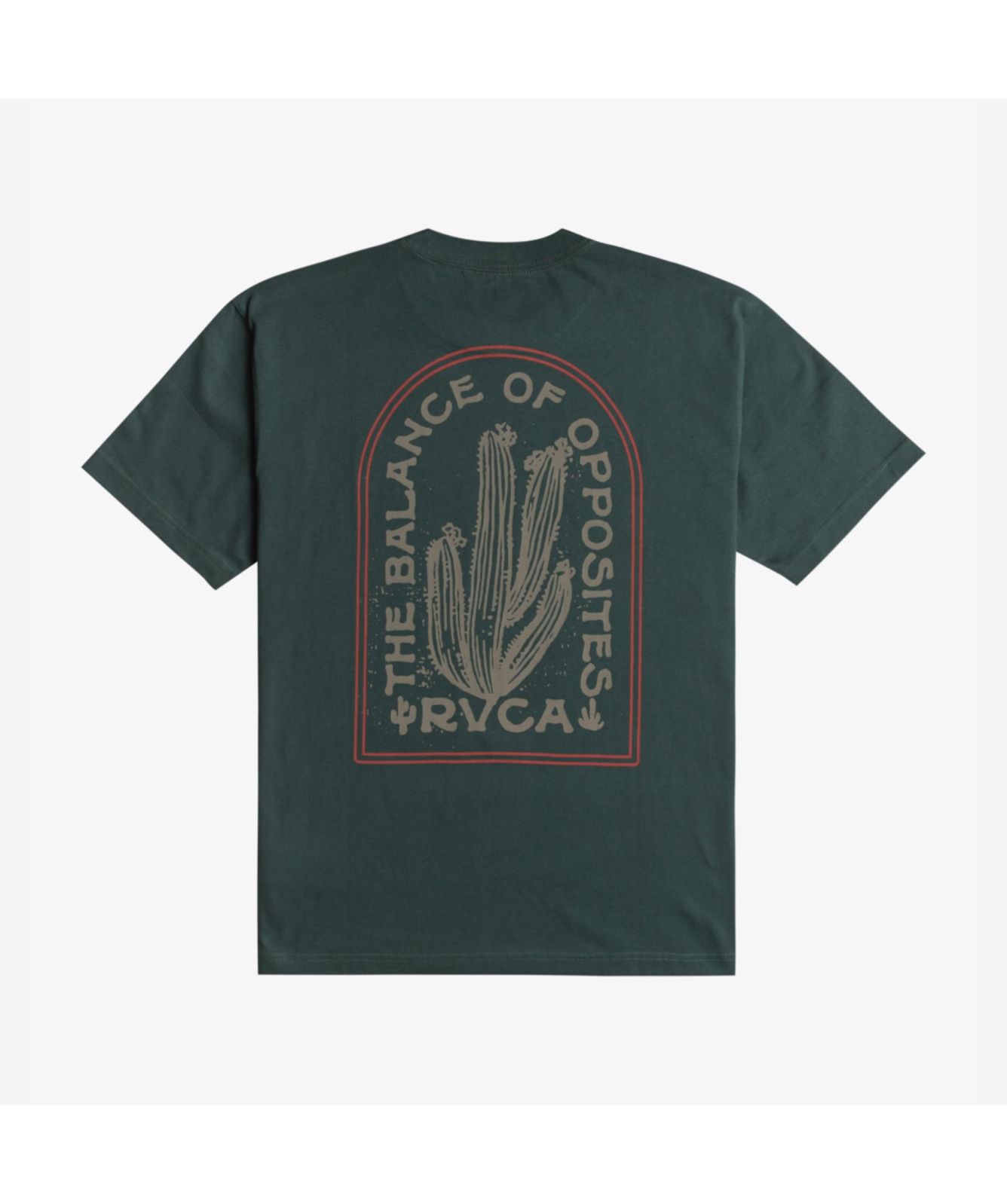 RVCA Sandstorm Men's T-Shirt Green-EVYZT00211-DGN-Khaki-DKH
