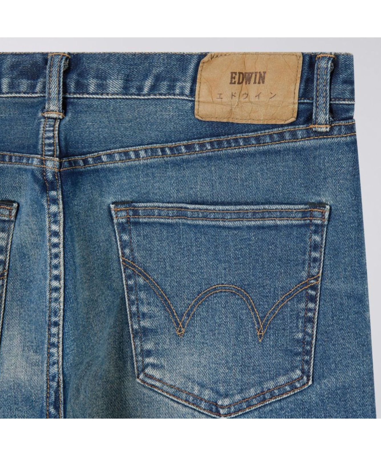EDWIN Jeans | Regular Tapered Jeans | Mid Used Blue - I031257_01_JT