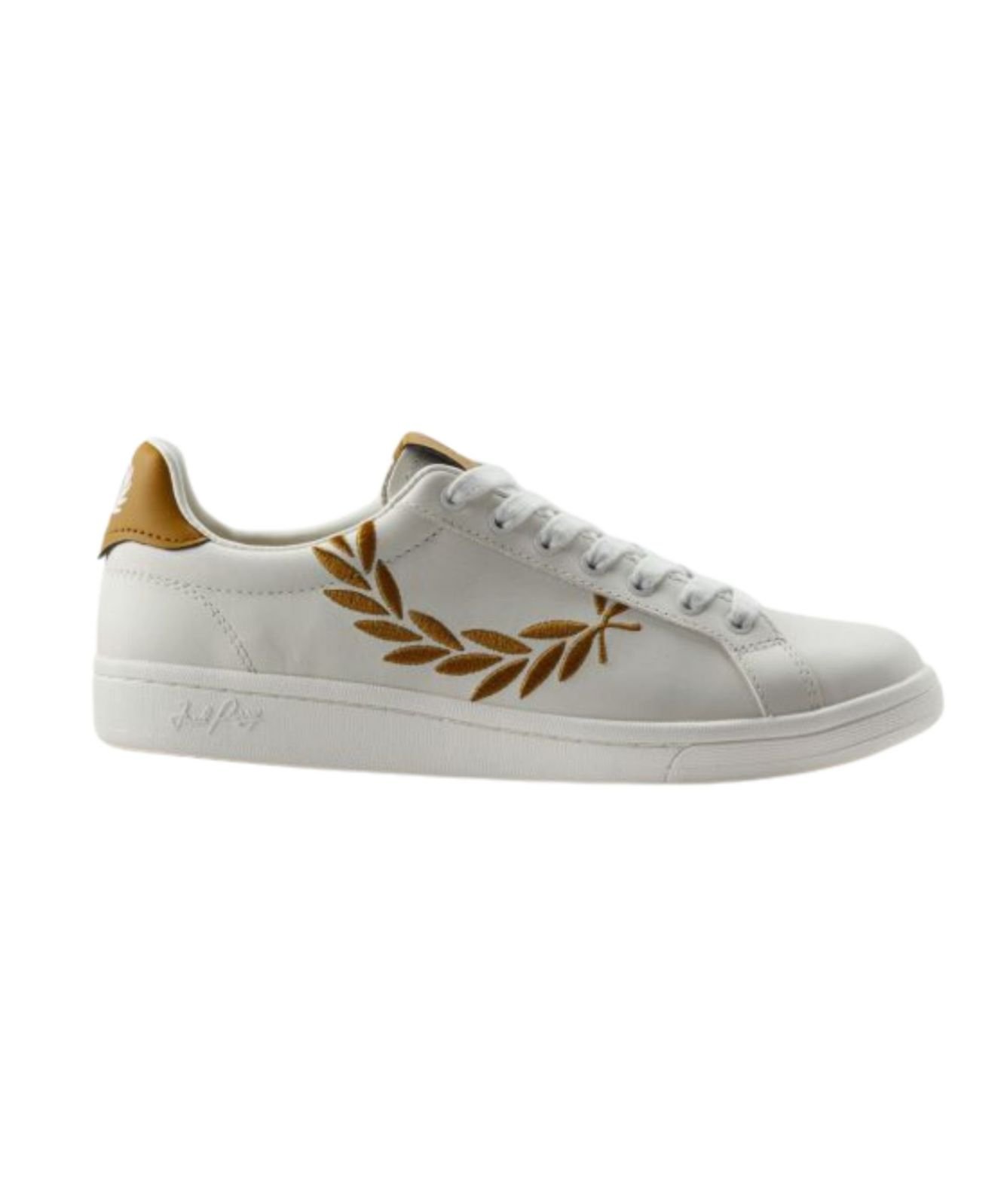 【FRED PERRY】 ★ B721 LEATHER ★ Porcelain / Gold B71 - Black / Gold | Men's Footwear | Boots, Loafers