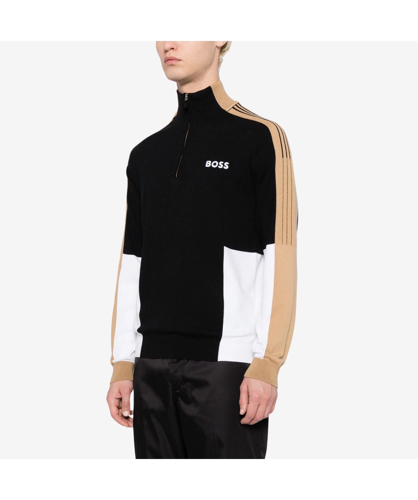 Half Zip Sweater Boss Zelchior BOSS Zolkar Zip Jumper 50493769