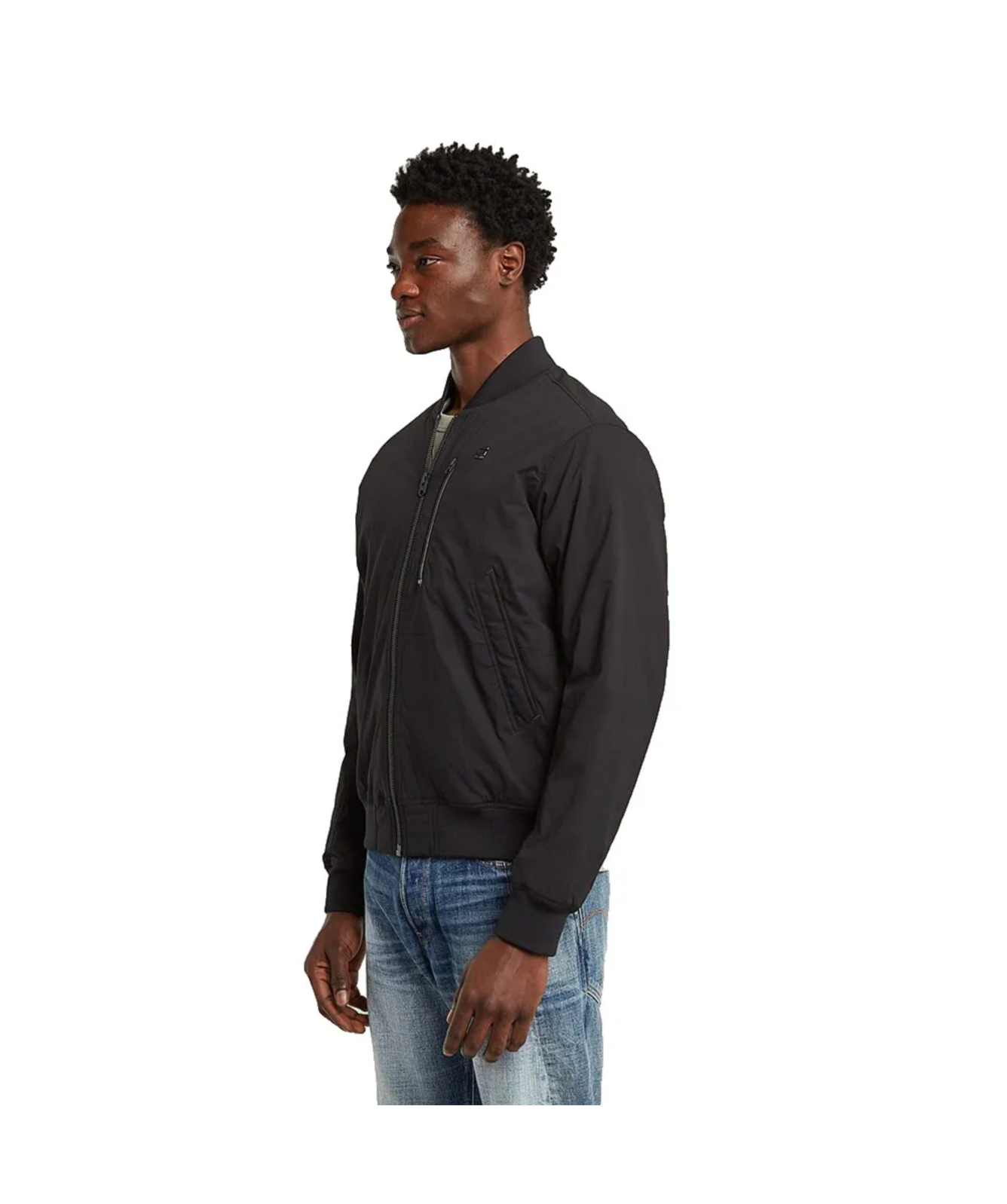 G-Star Tech Bomber Full Zip Jacket | Black - D25508-E070-6484 
