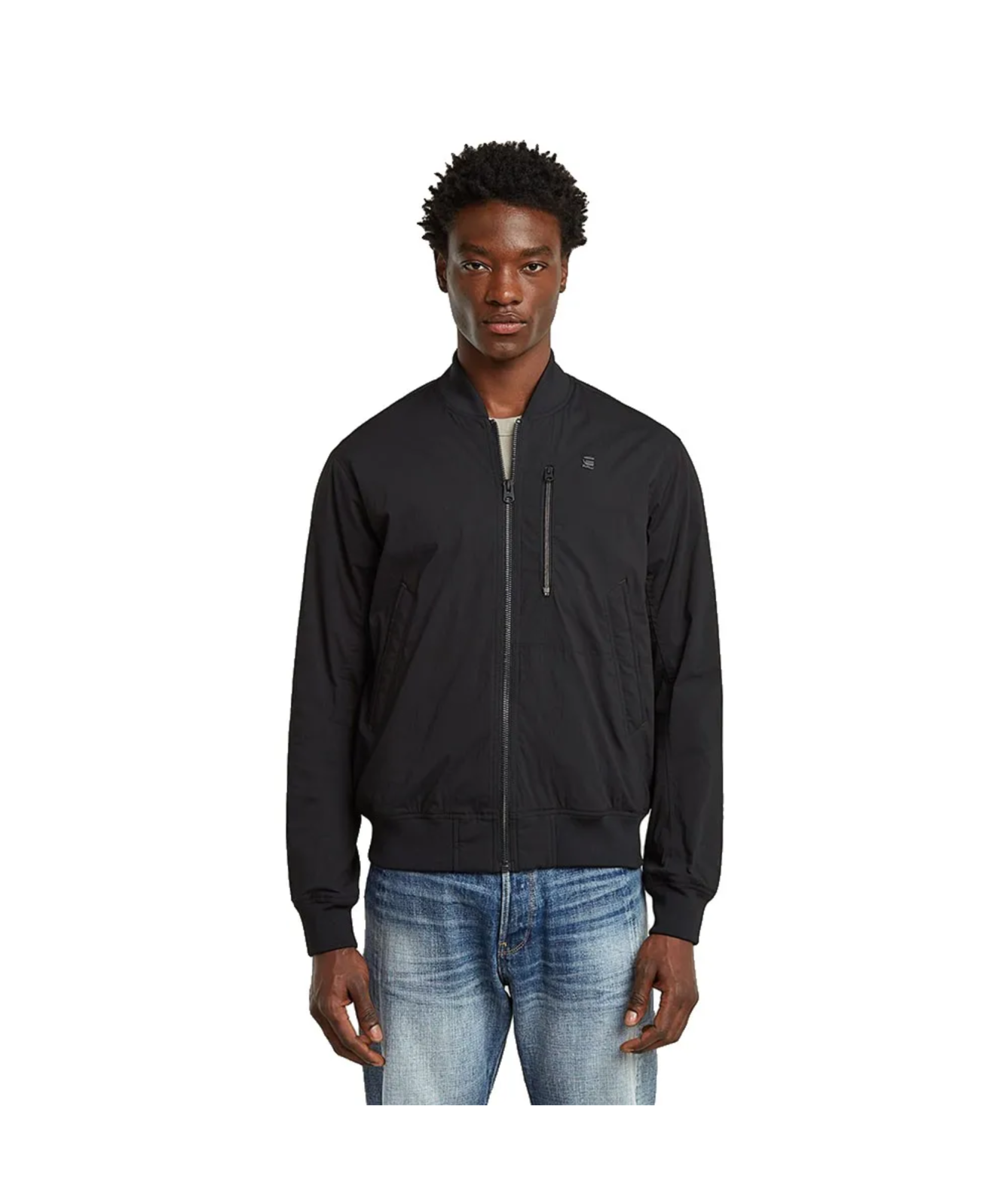 G-Star Tech Bomber Full Zip Jacket | Black - D25508-E070-6484 