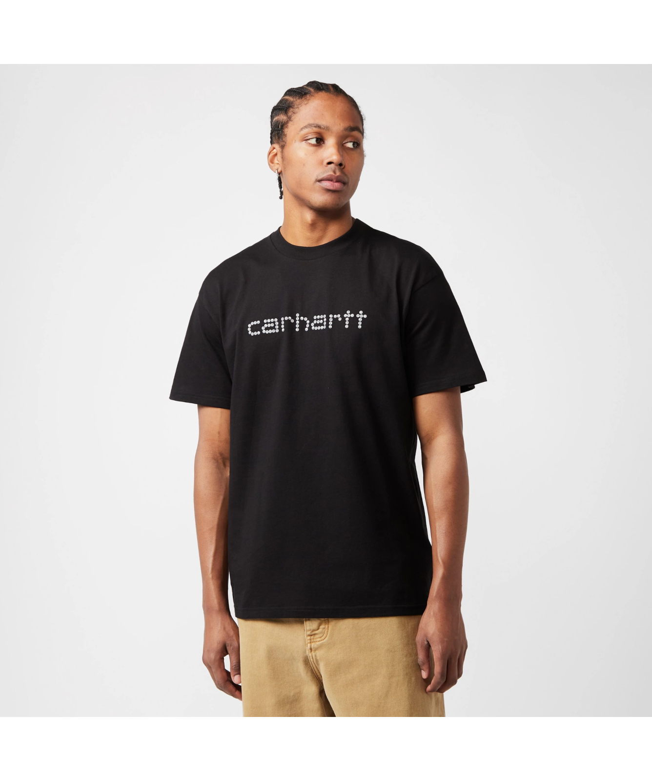 Carhartt WIP Rivet Script T-Shirt | Black - I034396_89_XX